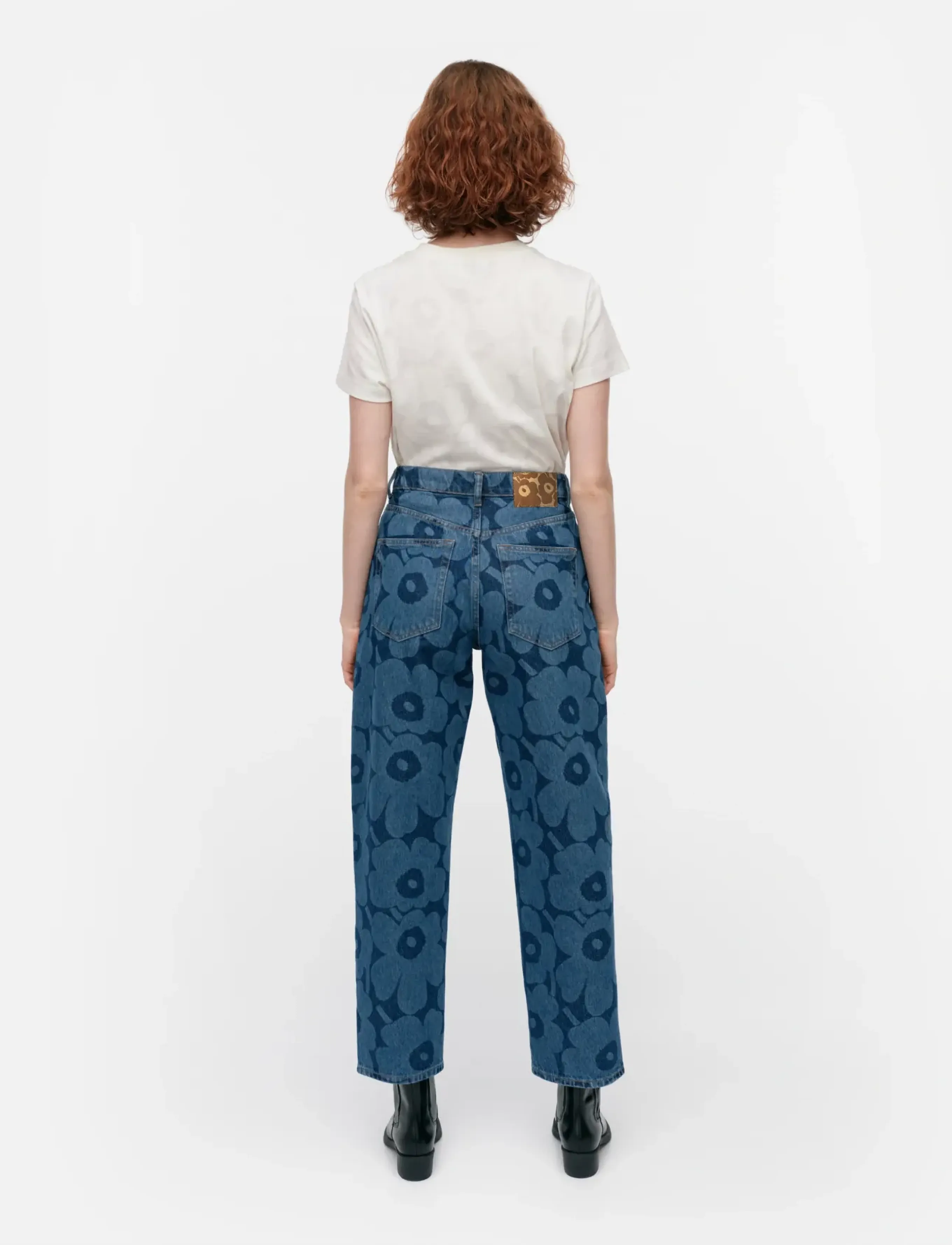 Marimekko - MARIDENIM BARREL UNIKKO L - barrel-farkut - mid indigo - 3