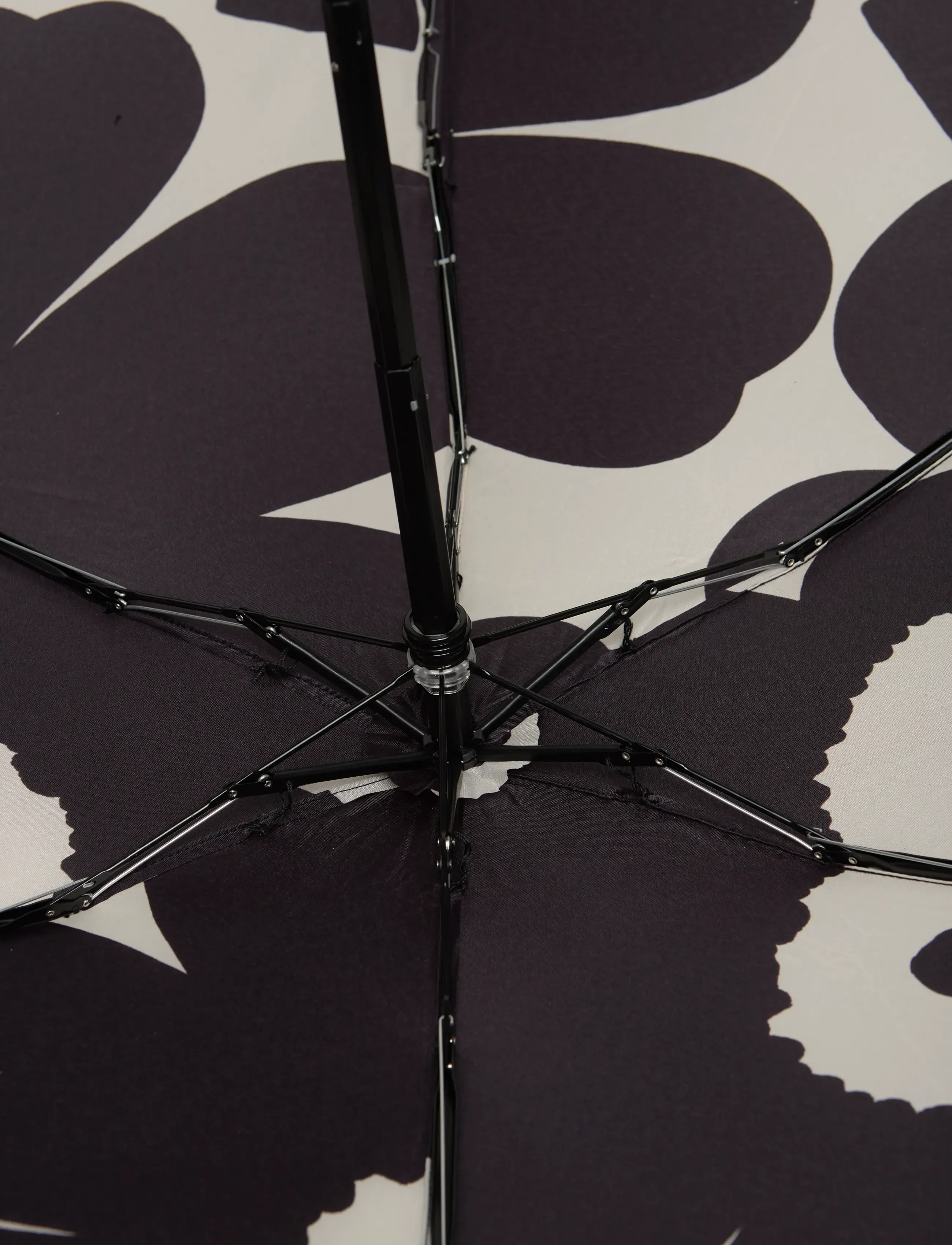 Marimekko - MINI MANUAL UNIKKO - umbrellas - white, black - 3