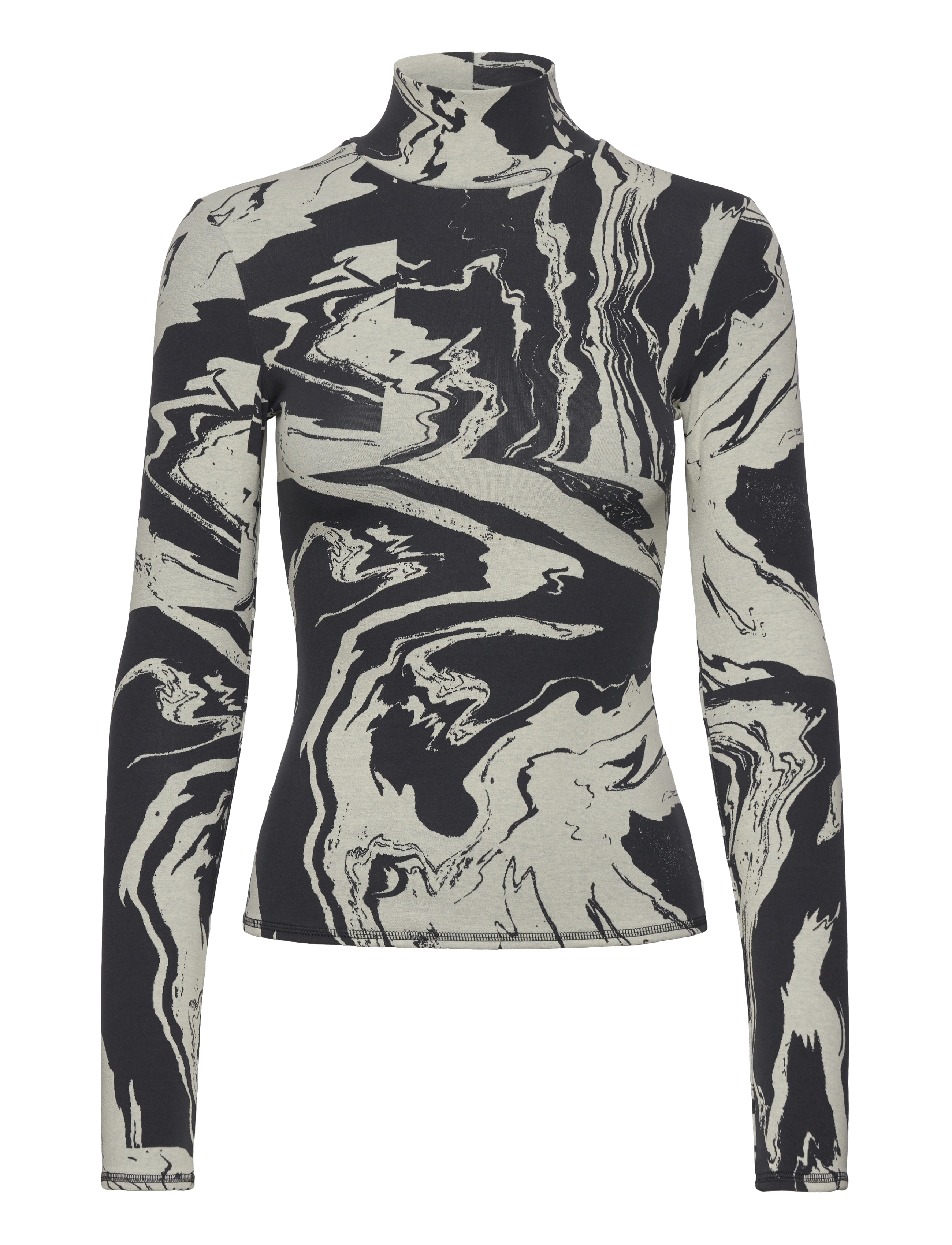 Marimekko - JÄKÄLÄ MARRAS - långärmade toppar - off white, black - 1