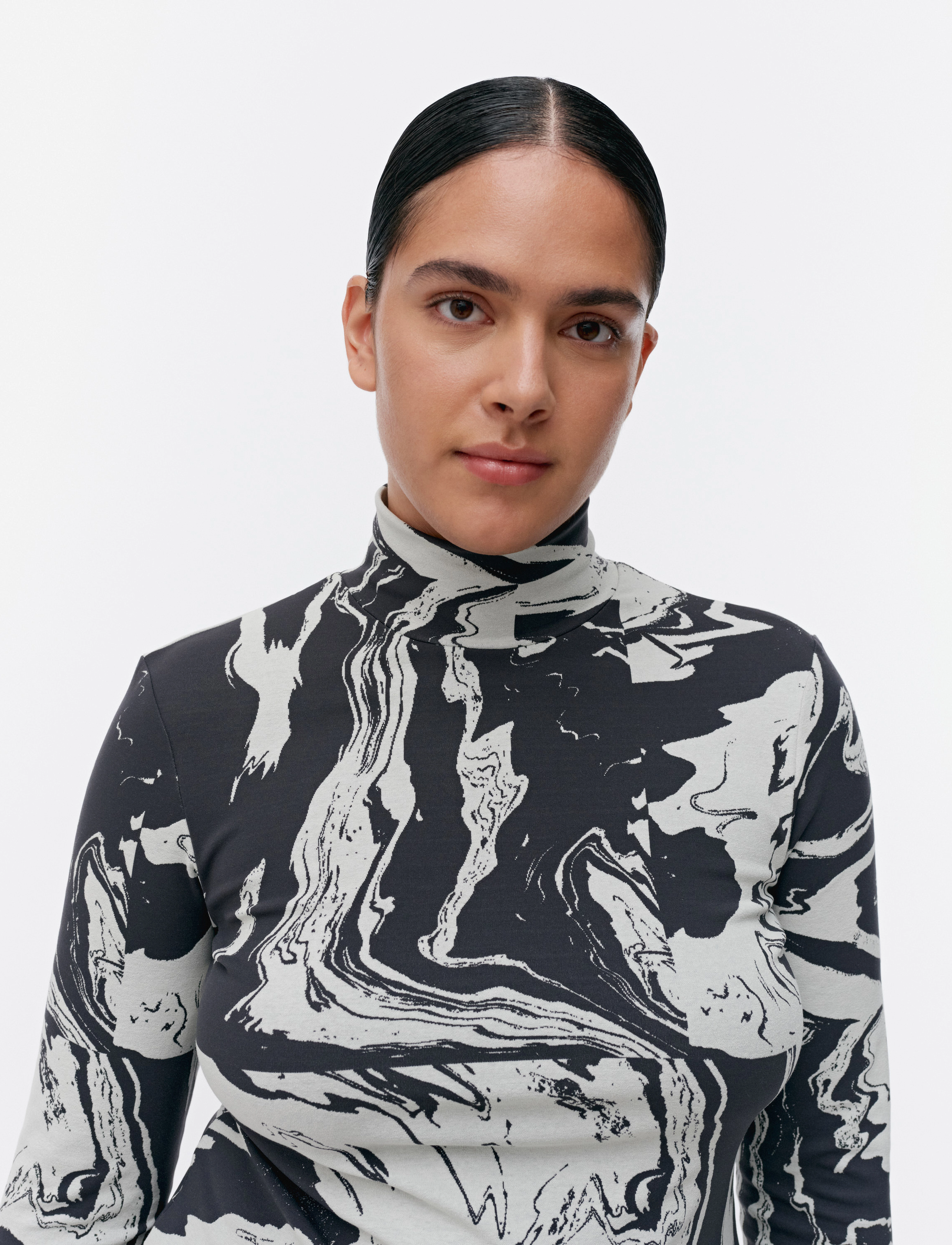 Marimekko - JÄKÄLÄ MARRAS - långärmade toppar - off white, black - 4