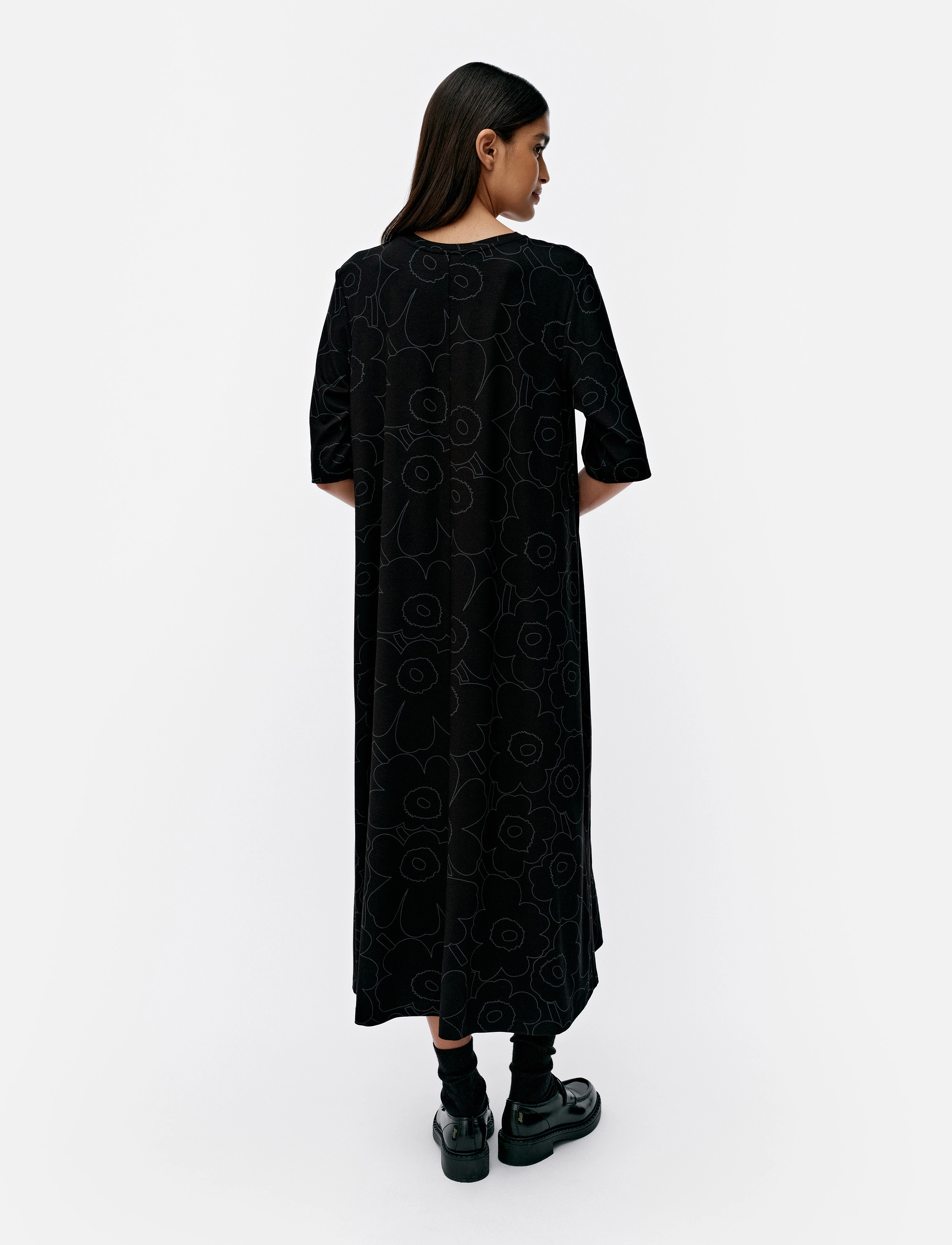Marimekko - RENTO PIIRTO UNIKKO - black, dark grey - 3