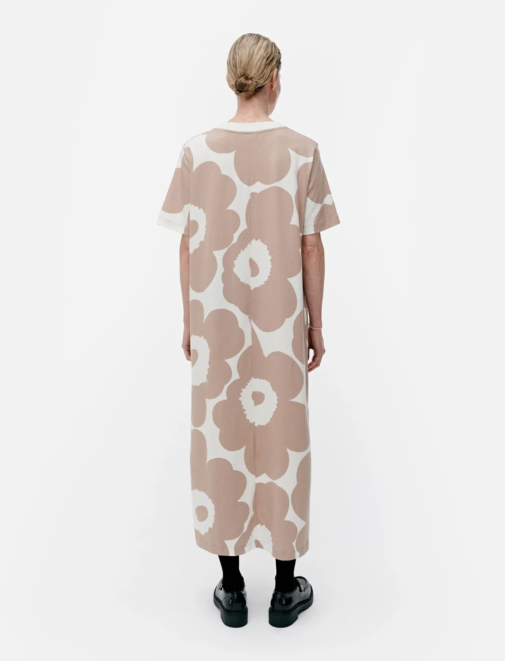 Marimekko - PAHLO UNIKKO - t-shirt-kleider - light beige, white - 5