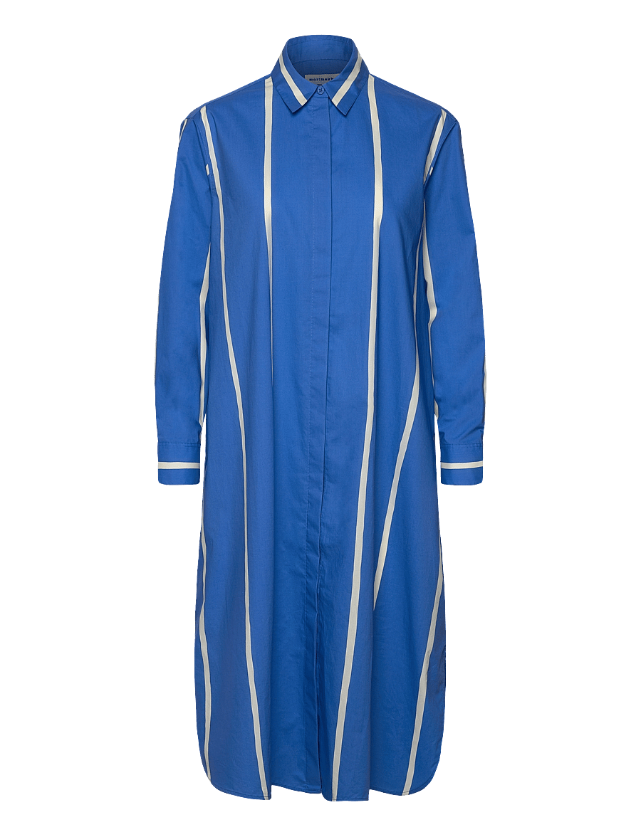 Marimekko - RUNOELMA PUHVELI - skjortekjoler - blue, light yellow - 1