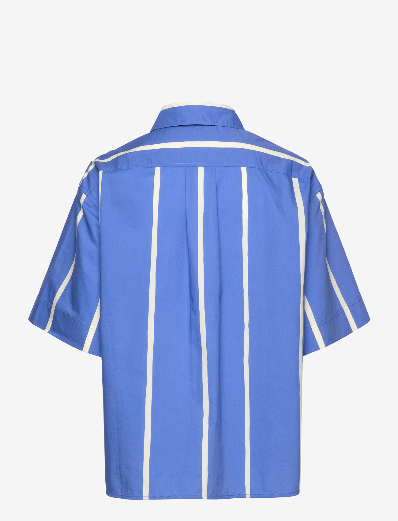 Marimekko - SINERTÄVÄ PUHVELI - lühikeste varrukatega särgid - blue, light yellow - 2