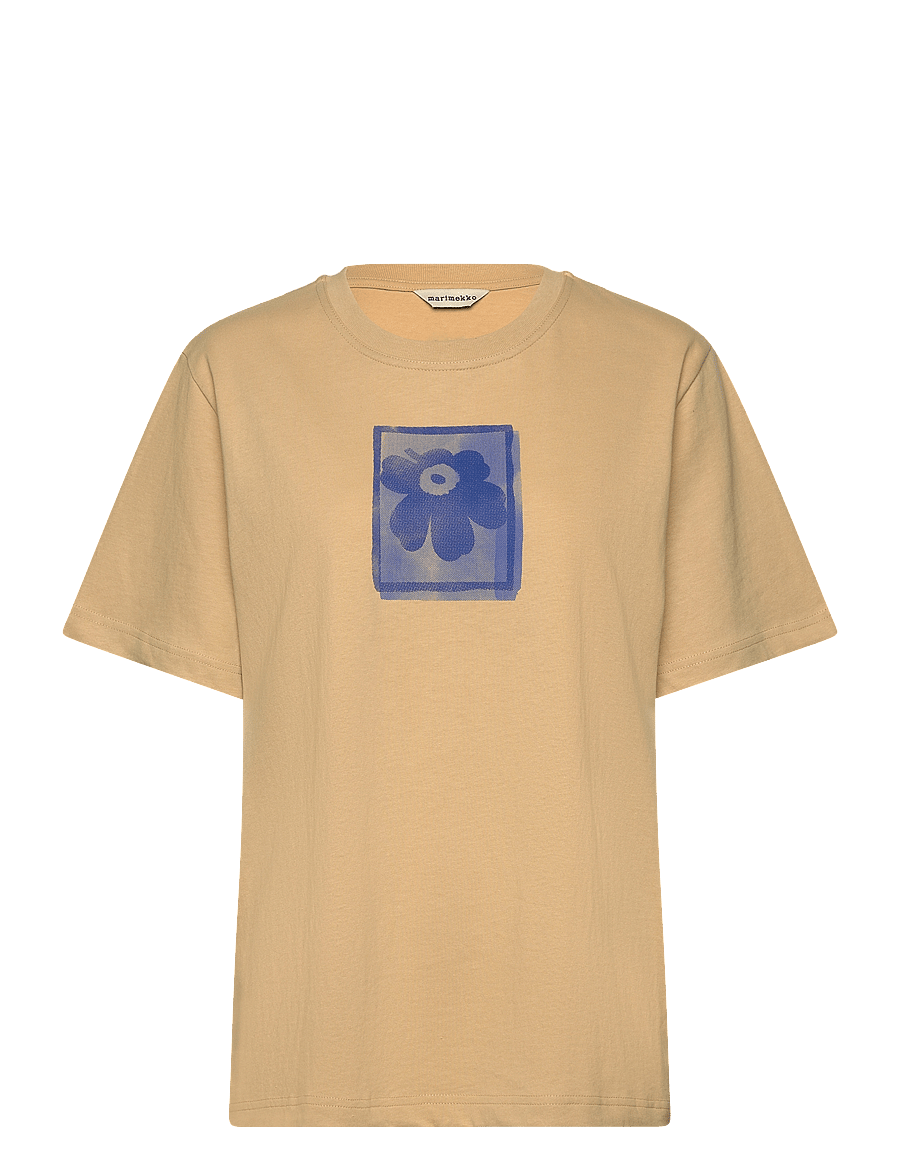 Marimekko - TREMOLO UNIKKO PLACEMENT - beige, dark blue - 1