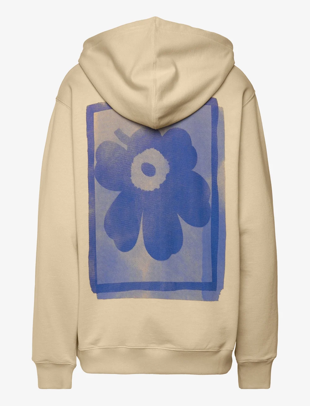 Marimekko - FRAKTAALI UNIKKO PLACEMENT - hoodies - beige, dark blue - 2