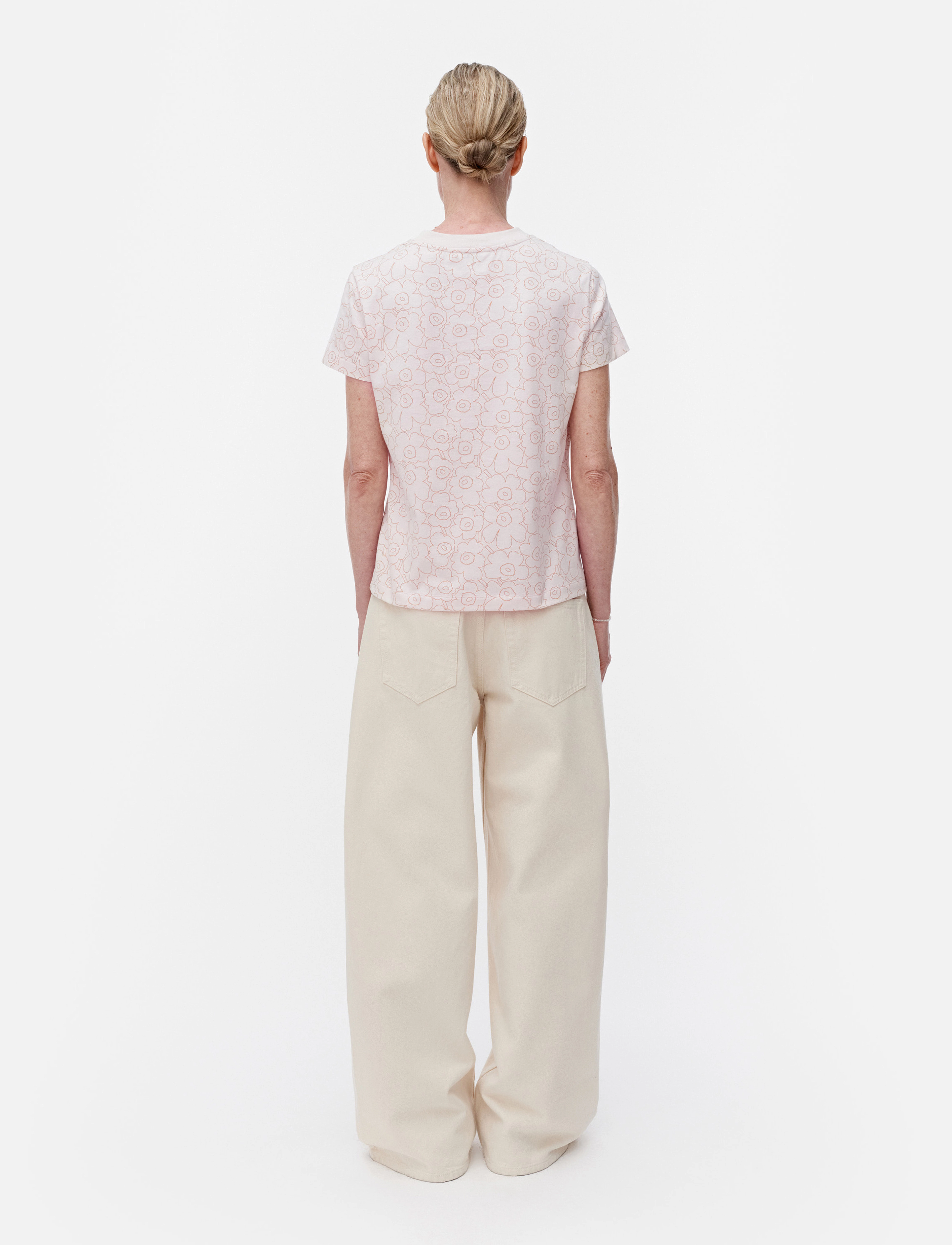 Marimekko - HELEYS PIIRTO UNIKKO - light pink, light brown - 3