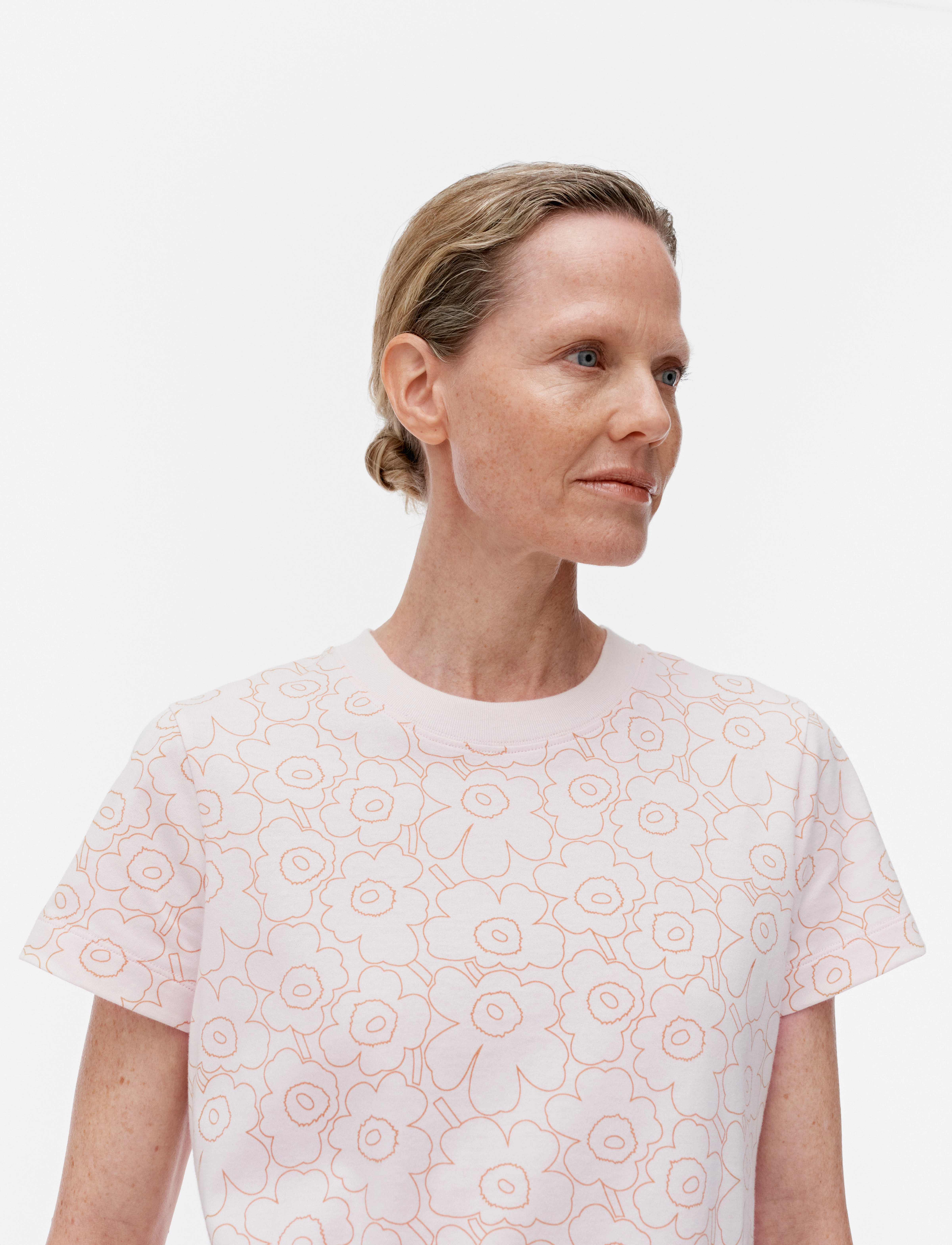 Marimekko - HELEYS PIIRTO UNIKKO - light pink, light brown - 4