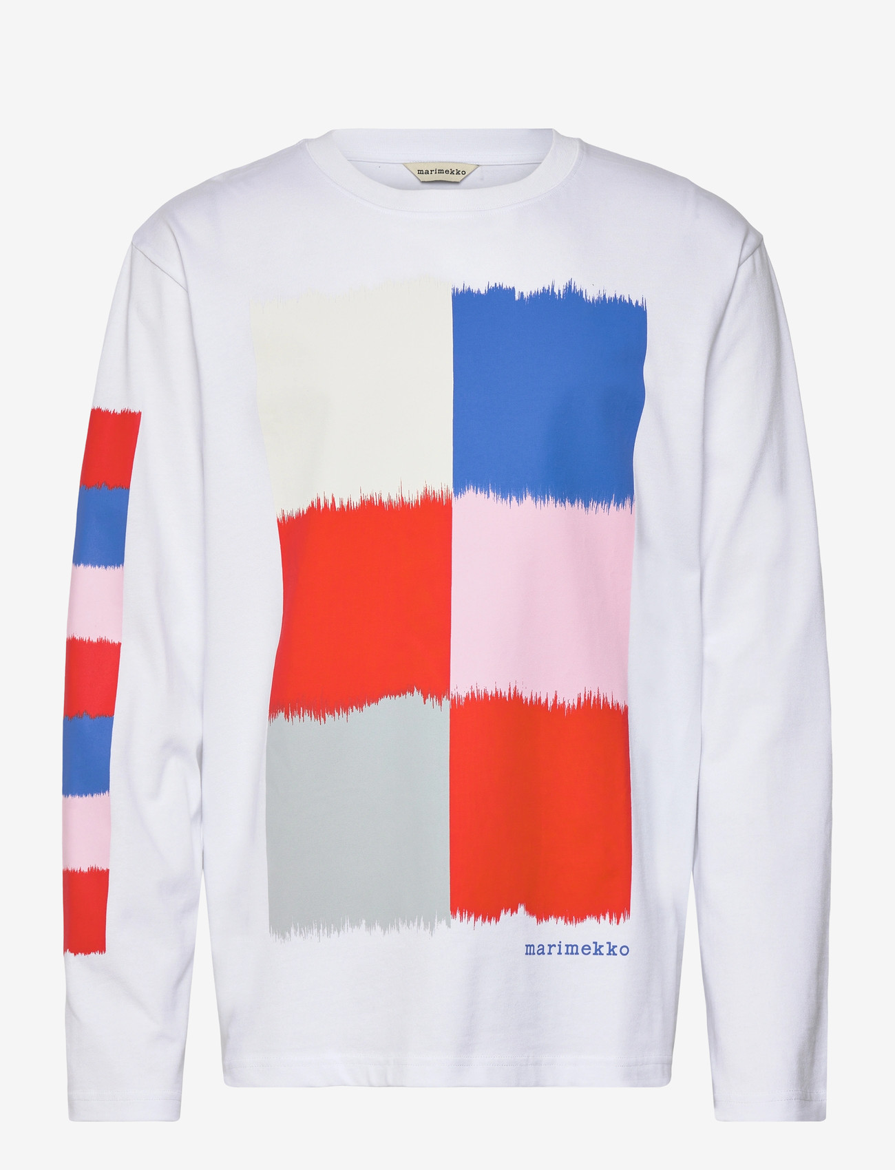 Marimekko - BIITTI OSTJAKKI PLACEMENT - långärmade toppar - white, red, blue - 0