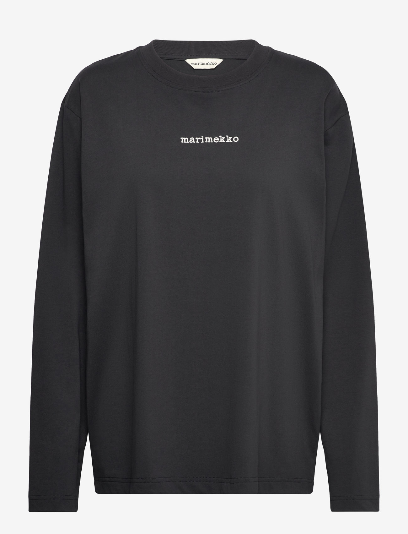 Marimekko - BIITTI LOGO PLACEMENT - dark grey, off white - 1