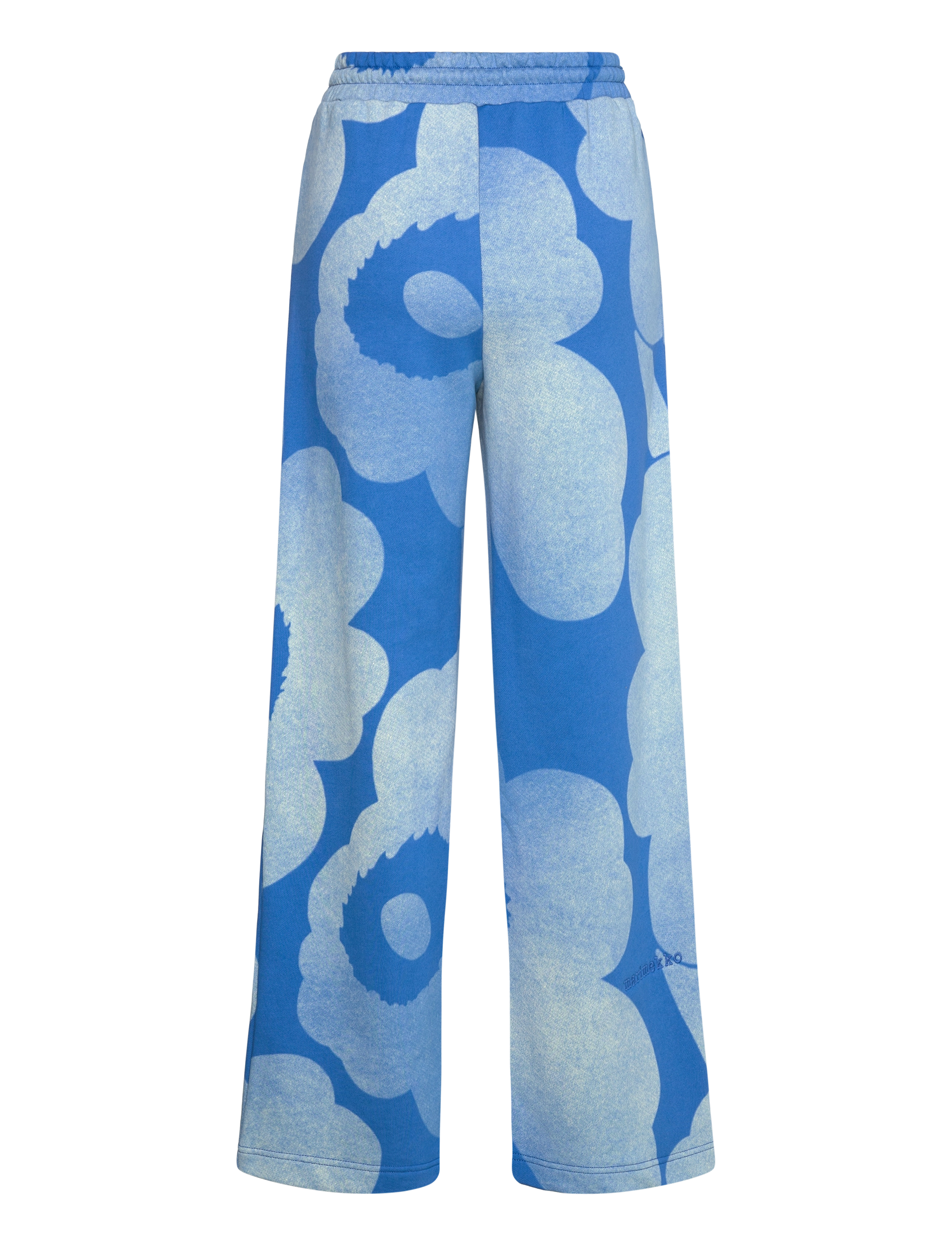 Marimekko - VARRET UNIKKO - hosen mit weitem bein - blue, off white - 2