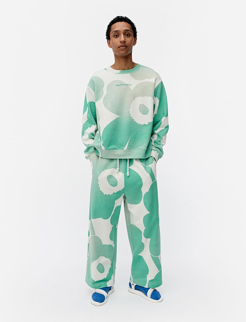 Marimekko - LEIOT UNIKKO - dressipluusid - off white, green - 0