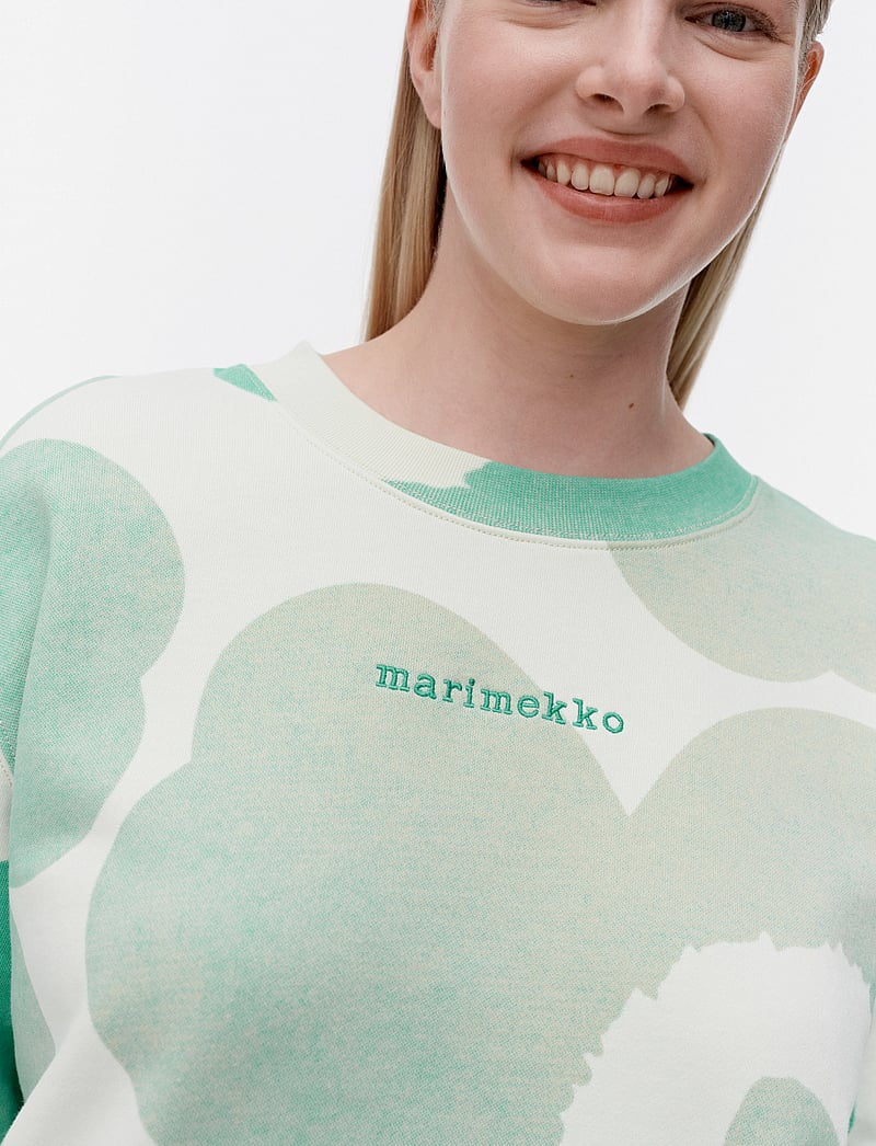 Marimekko - LEIOT UNIKKO - dressipluusid - off white, green - 5