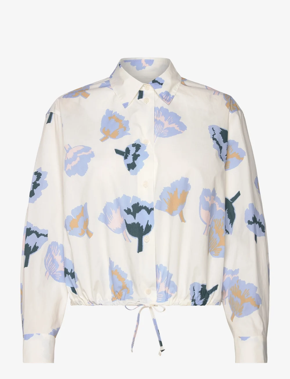 Marimekko - RYPYTYS SUITSUKE - long-sleeved shirts - light blue, off white, rose - 1