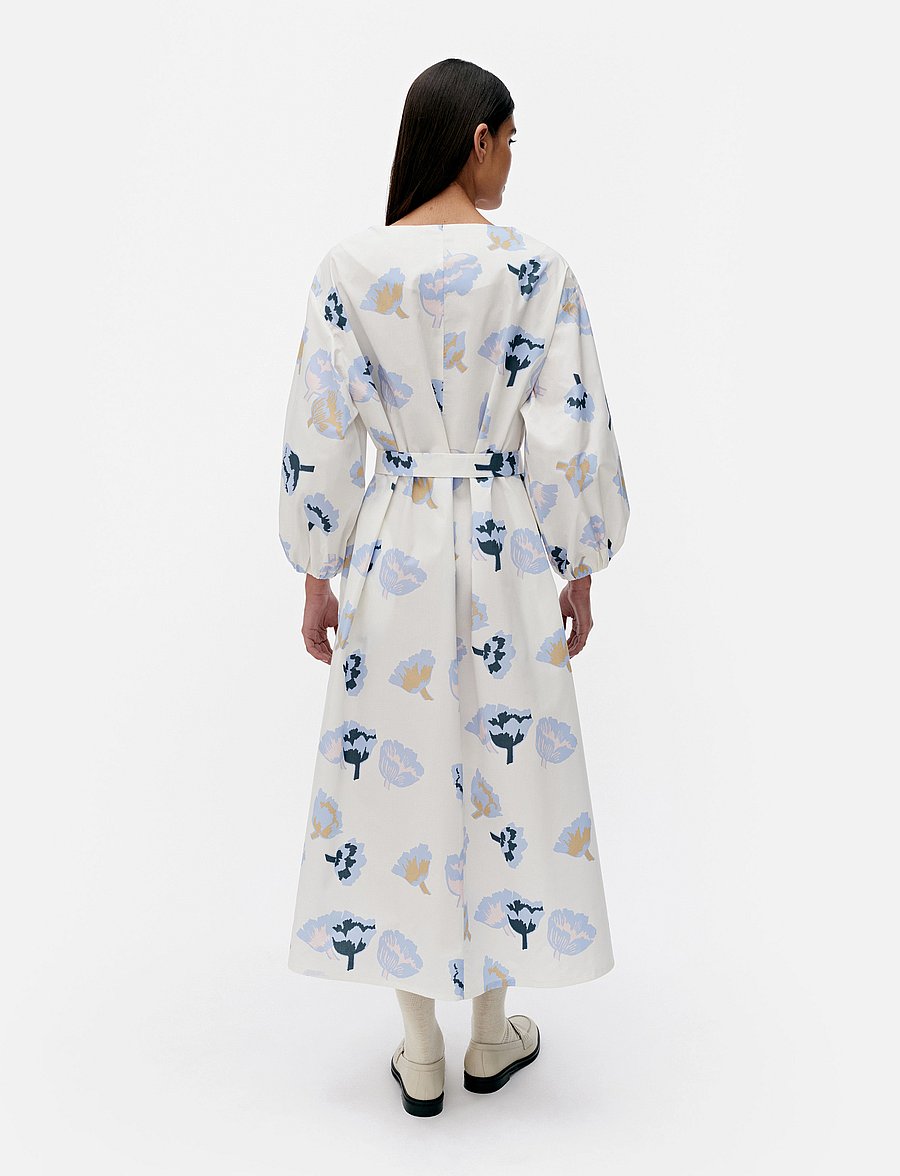 Marimekko - BLOMMA SUITSUKE - konfirmation - light blue, off white, rose - 4
