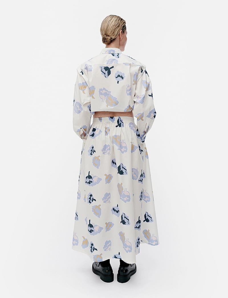 Marimekko - BUKLEE SUITSUKE - midiseelikud - light blue, off white, rose - 3