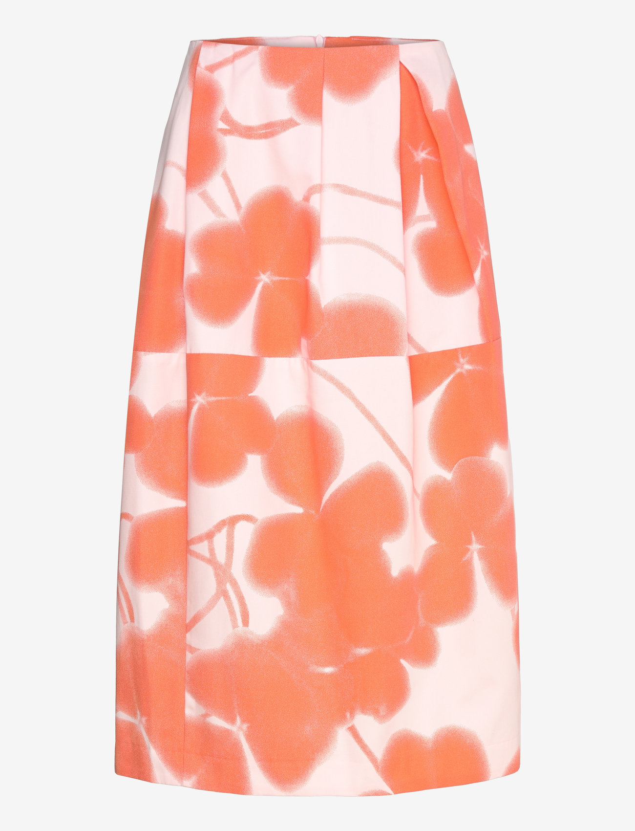 Marimekko - LEHTO KETUNLEIPÄ - midi-röcke - rose, orange - 1