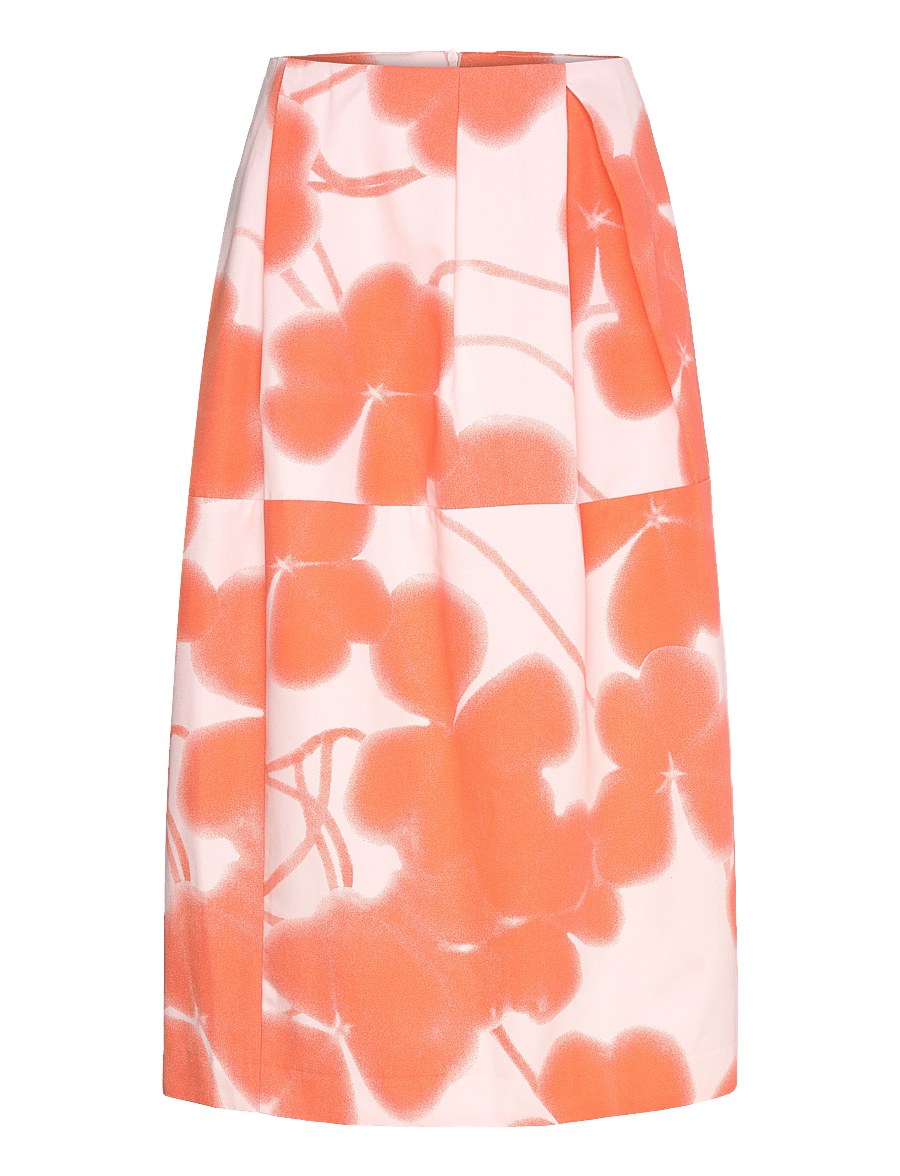 Marimekko - LEHTO KETUNLEIPÄ - midi nederdele - rose, orange - 1
