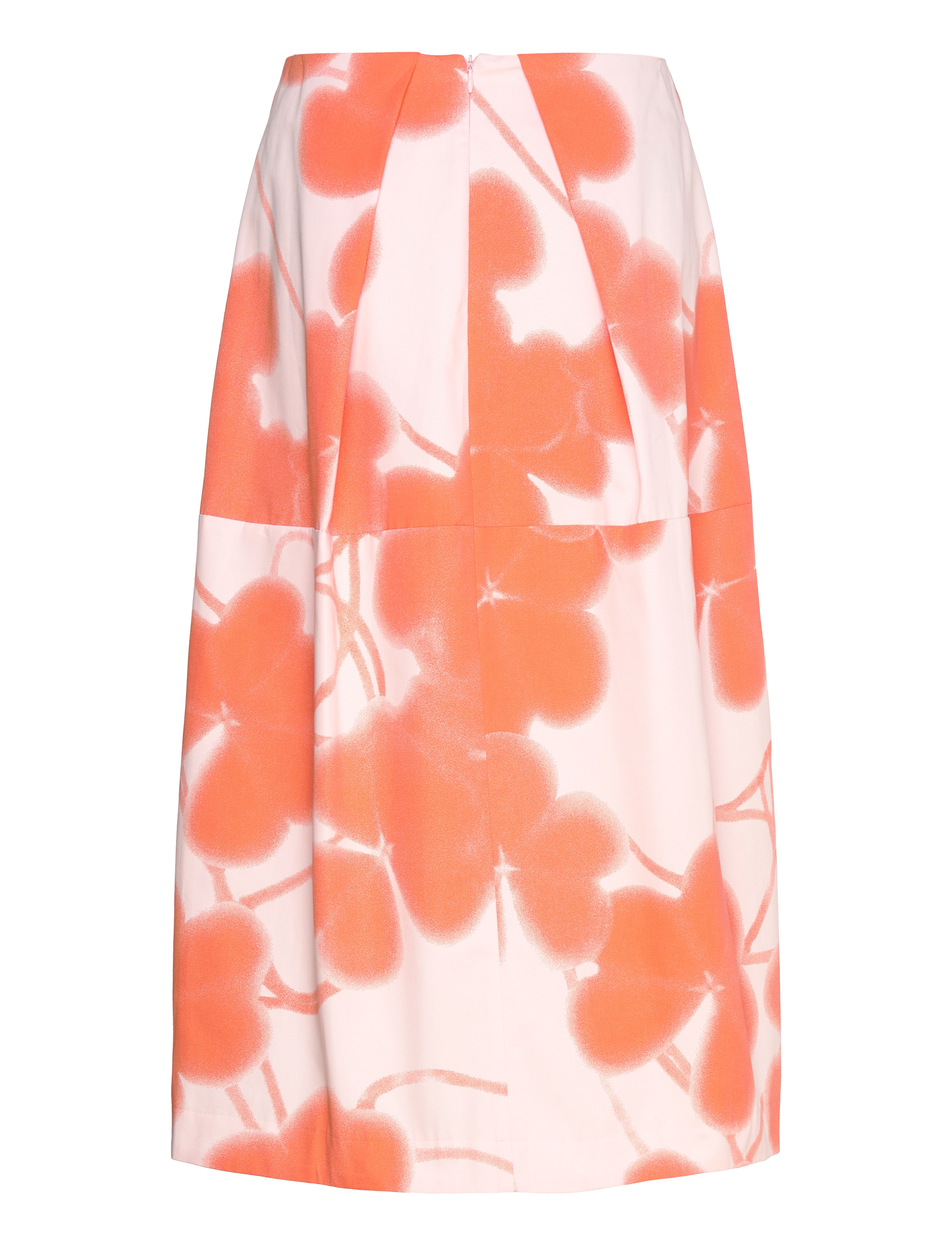 Marimekko - LEHTO KETUNLEIPÄ - midi svārki - rose, orange - 2