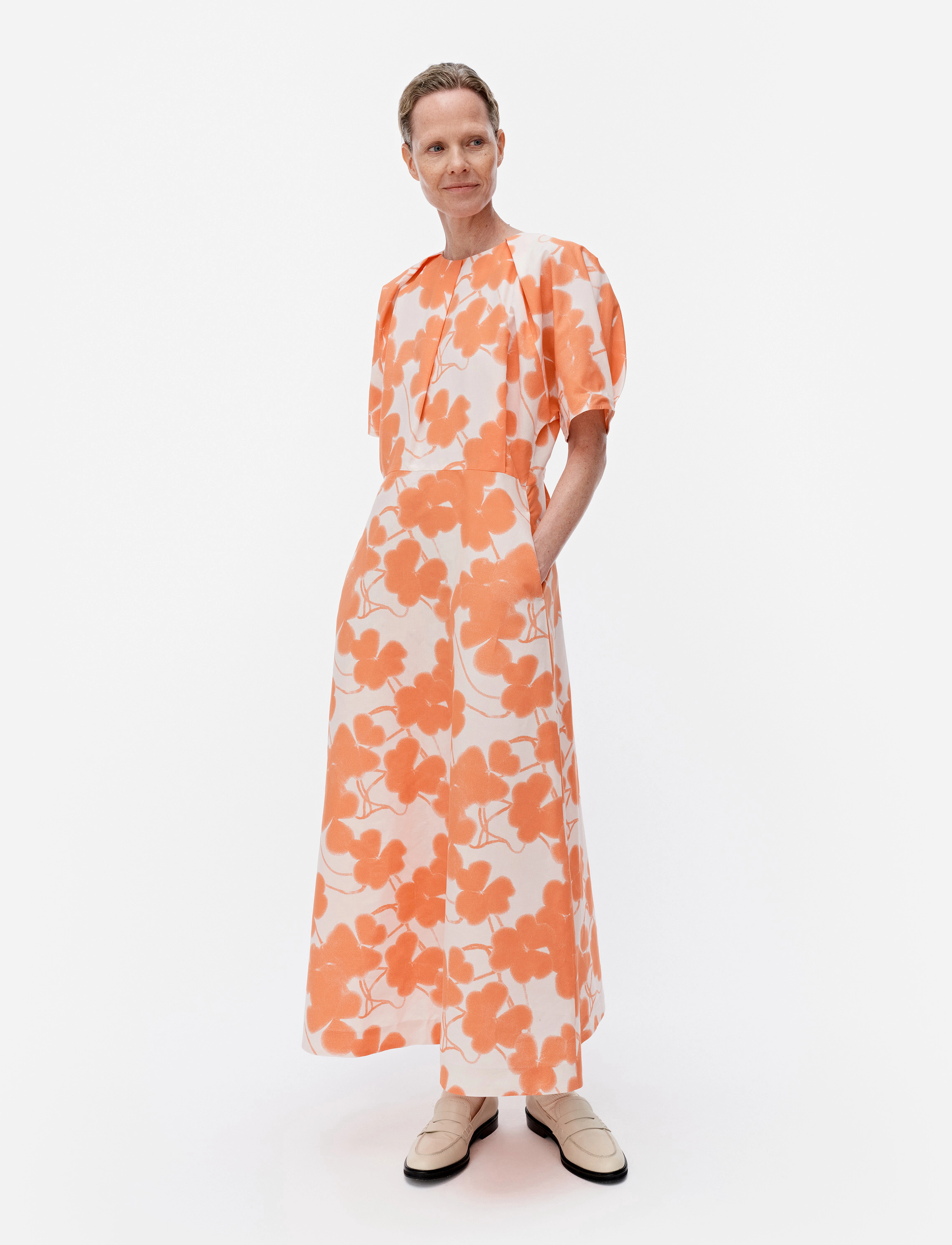 Marimekko ANATOMIA KETUNLEIPÄ - Kjoler - ROSE, ORANGE / orange