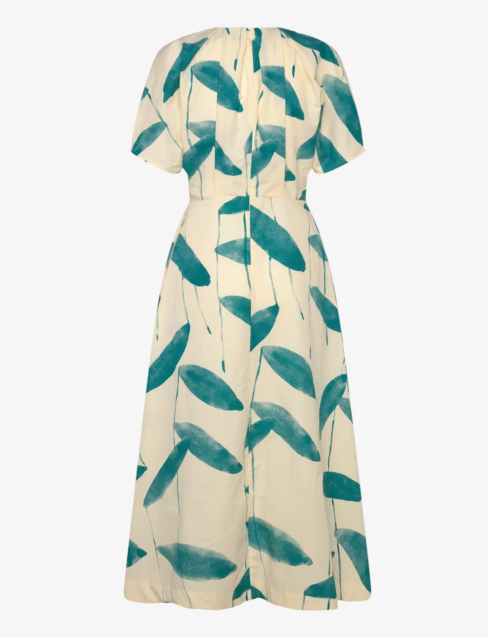 Marimekko - ANATOMIA PAJU - midikleider - light yellow, dark green - 2