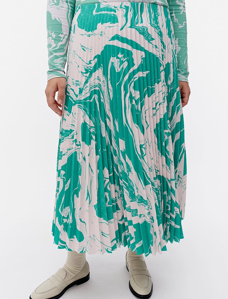 Marimekko - MYY MARRAS - faltenröcke - rose, mint green - 4