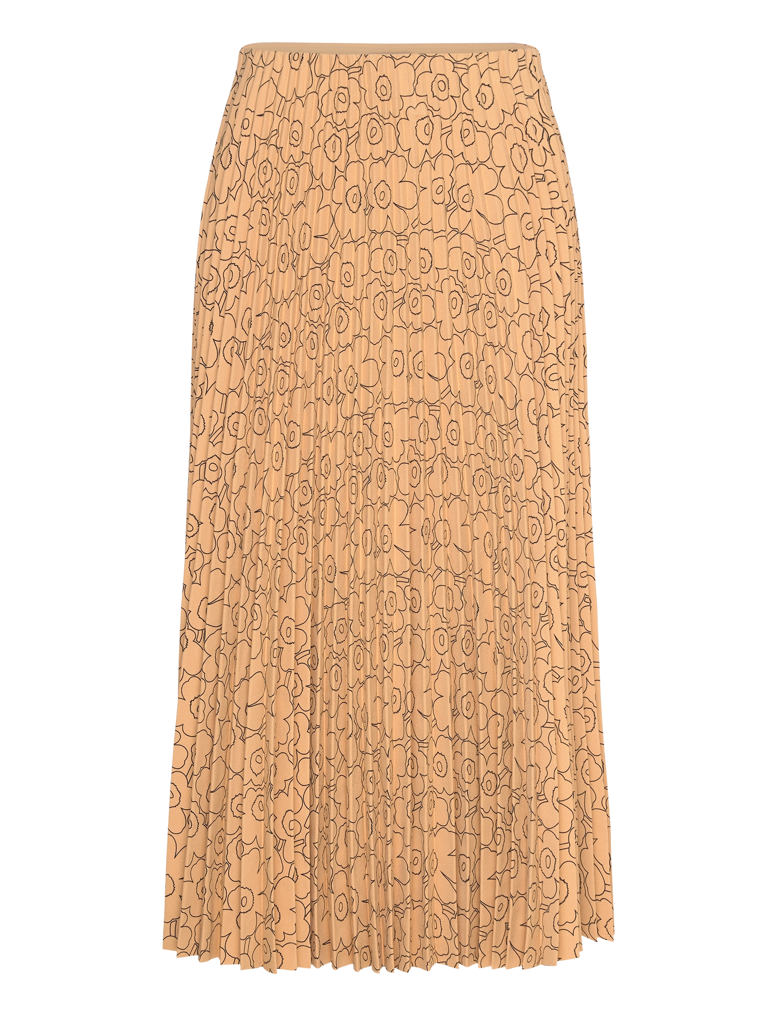 Marimekko MYY PIIRTO UNIKKO - Nederdele - LIGHT BROWN, BLACK / beige