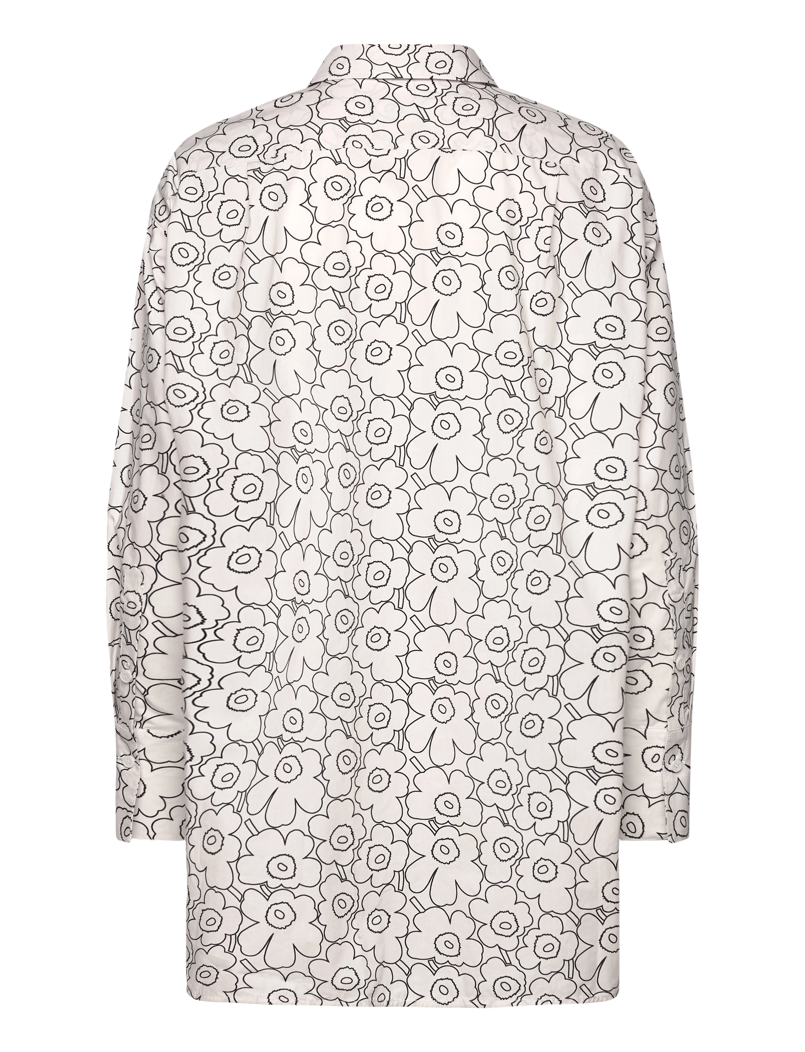 Marimekko - NILA PIIRTO UNIKKO - koszule z długimi rękawami - white, black - 2
