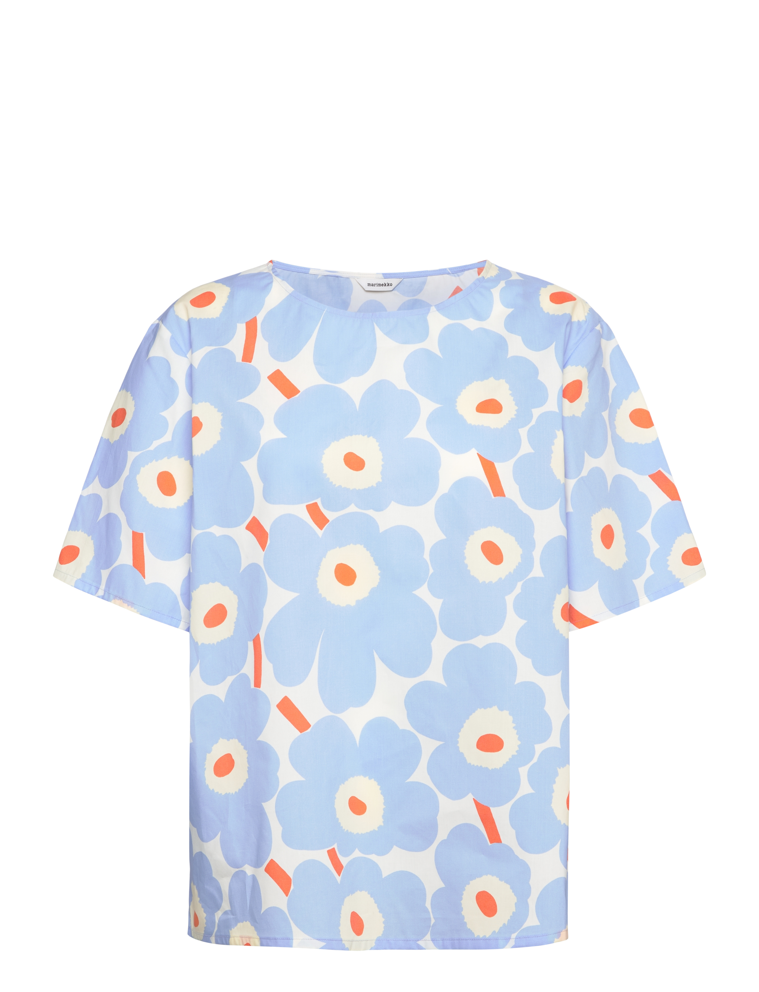 Marimekko HARSO UNIKKO - Tøj - LIGHT BLUE, ORANGE, OFF WHITE / blue