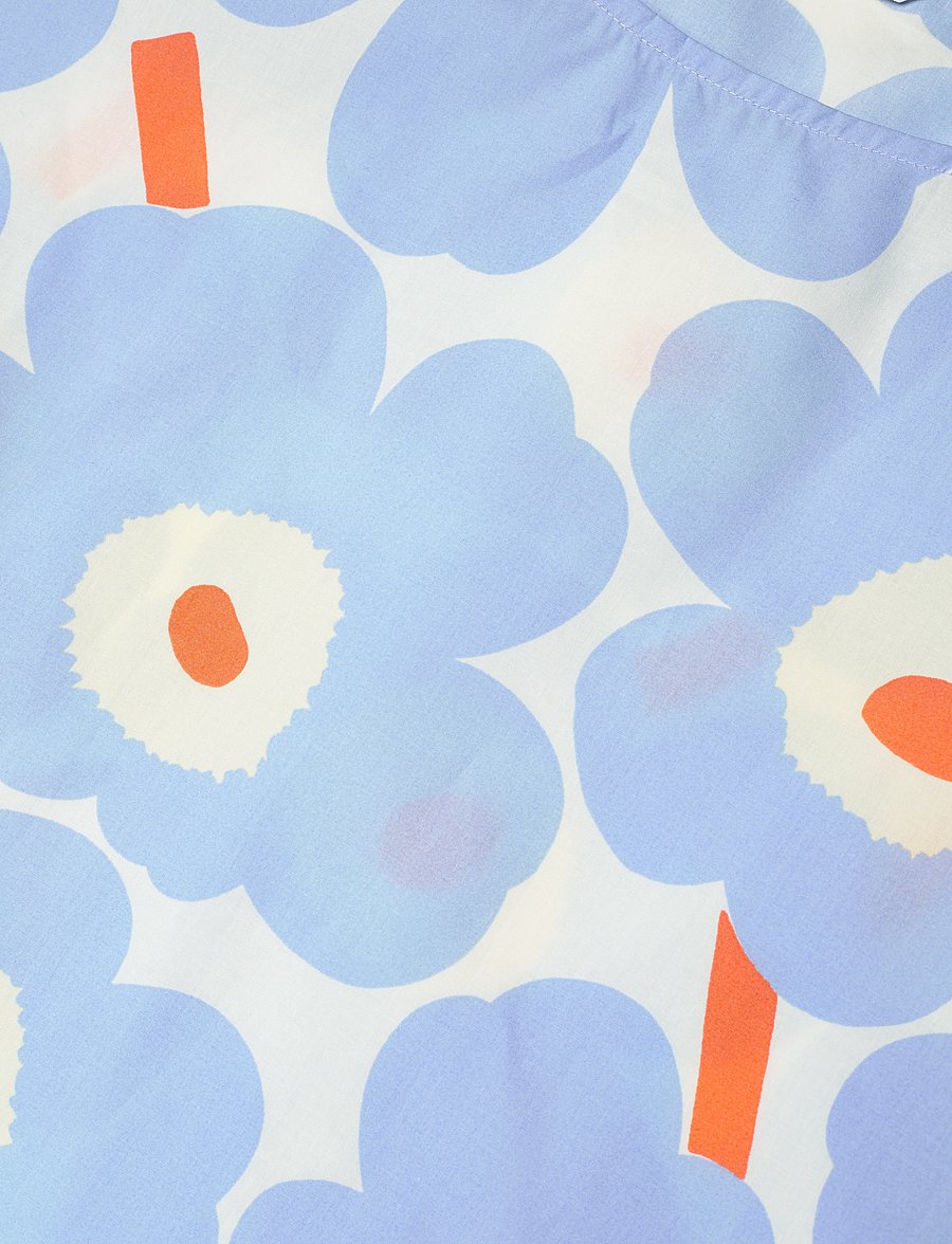 Marimekko - HARSO UNIKKO - t-shirty - light blue, orange, off white - 5