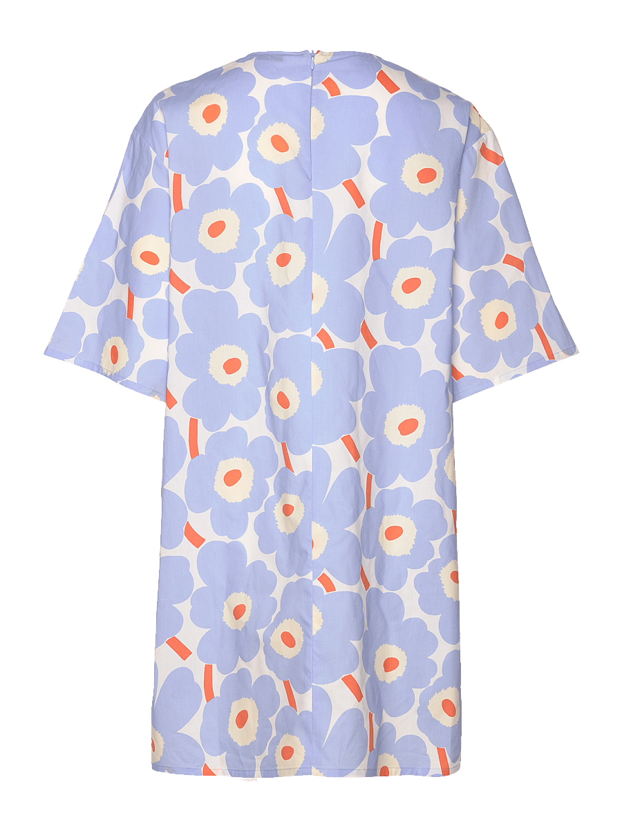 Marimekko - VOHVELI UNIKKO - light blue, orange, off white - 2