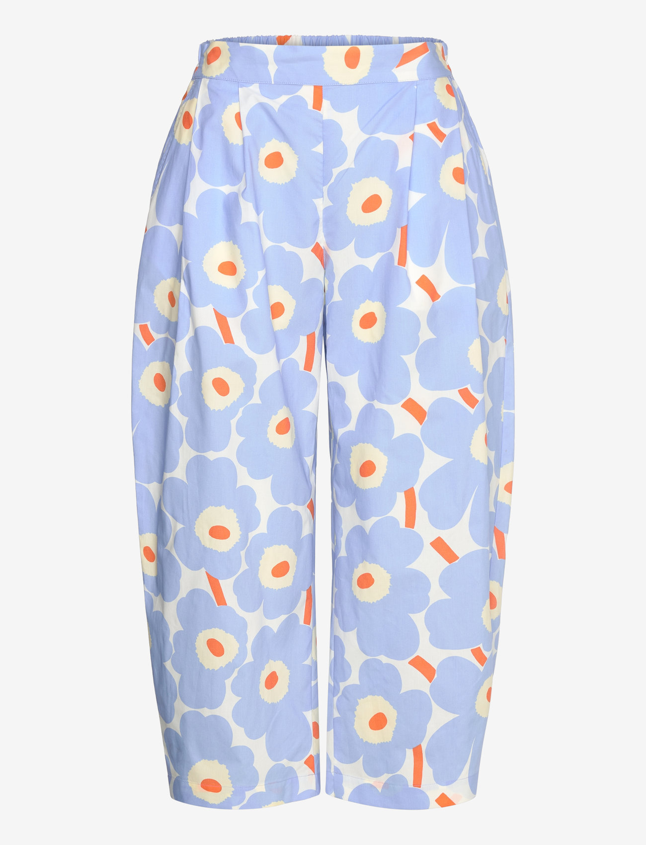 Marimekko - TUULLA UNIKKO - bukser - light blue, orange, off white - 0