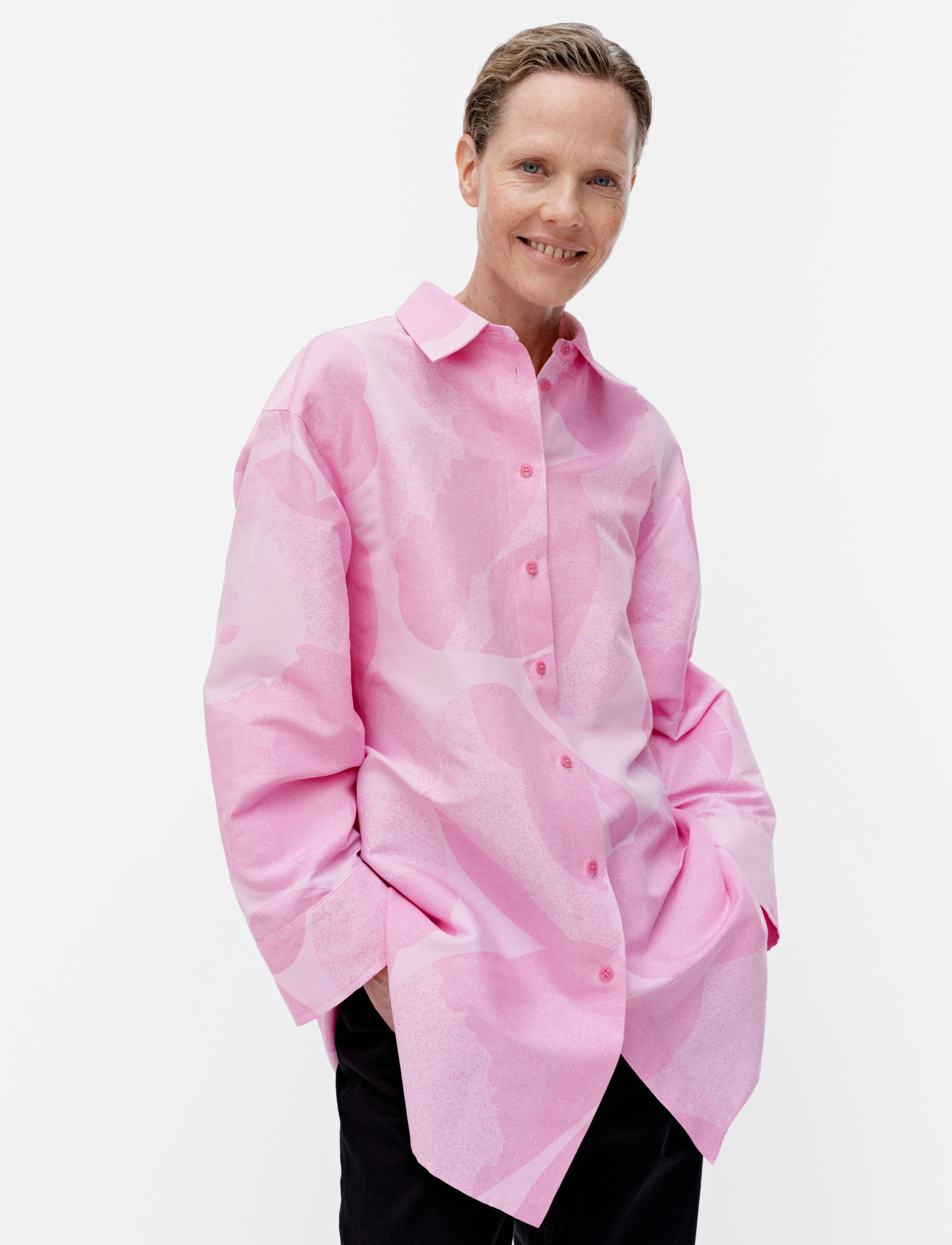 Marimekko - HEITTO UNIKKO - light pink, pink - 4