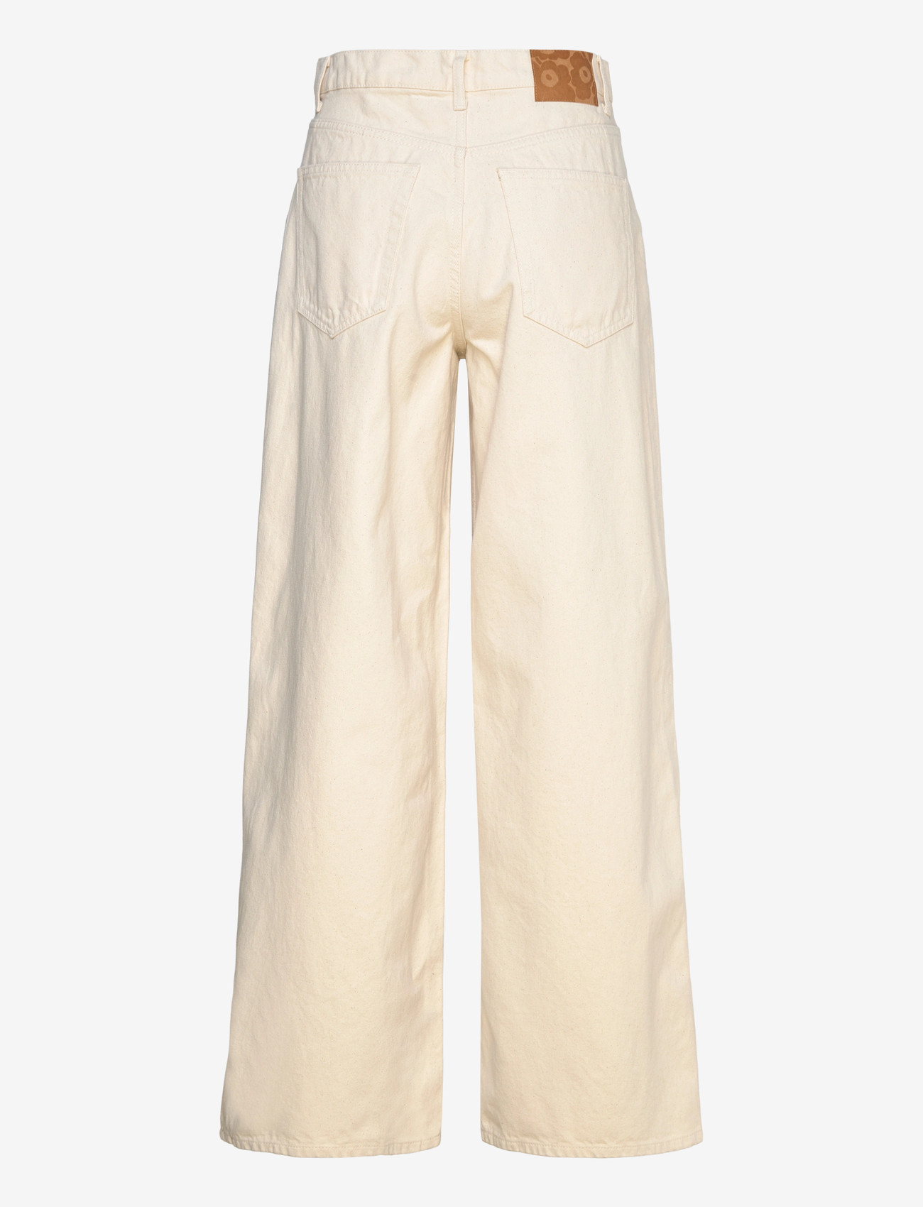 Marimekko - MARIDENIM LOOSE L - hosen mit weitem bein - natural - 1