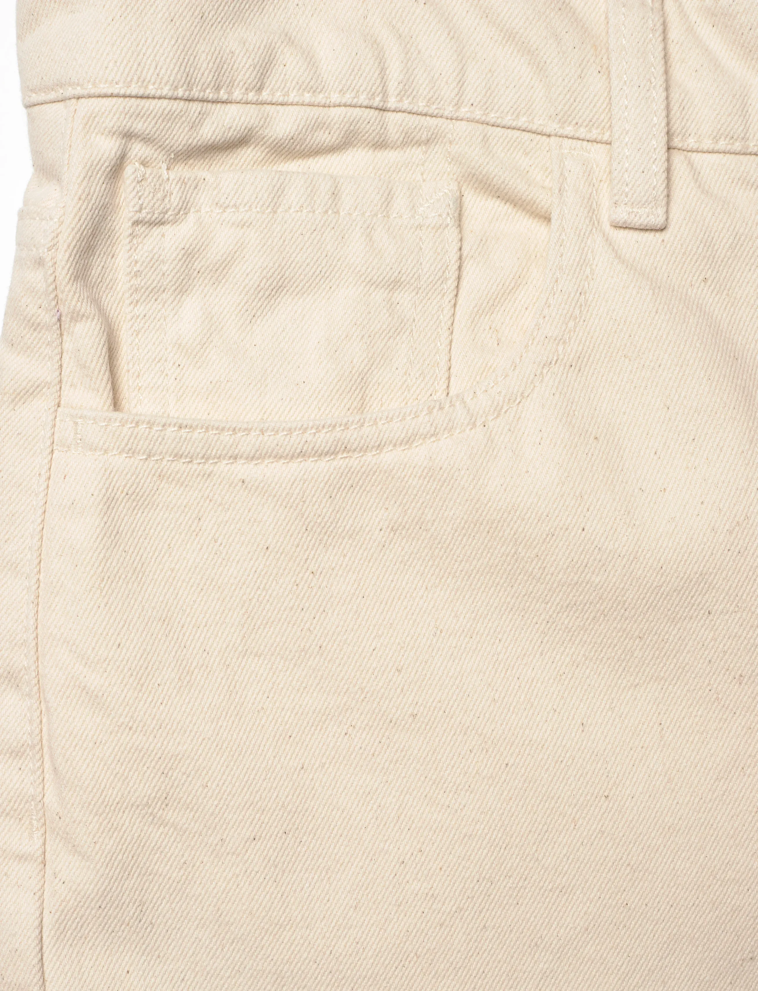 Marimekko - MARIDENIM LOOSE L - hosen mit weitem bein - natural - 2