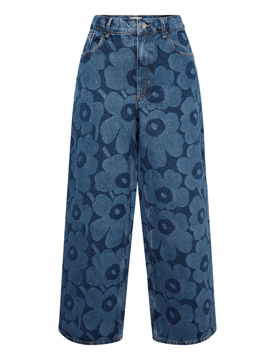 Marimekko - MARIDENIM LOOSE UNIKKO S - vida jeans - mid indigo - 0