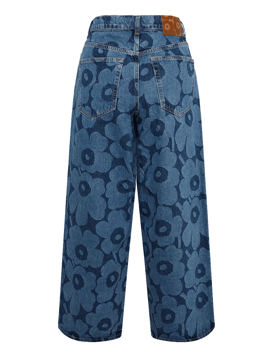 Marimekko - MARIDENIM LOOSE UNIKKO S - vida jeans - mid indigo - 1