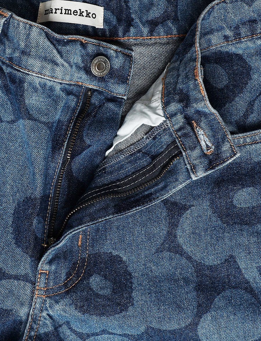 Marimekko - MARIDENIM LOOSE UNIKKO S - vida jeans - mid indigo - 3