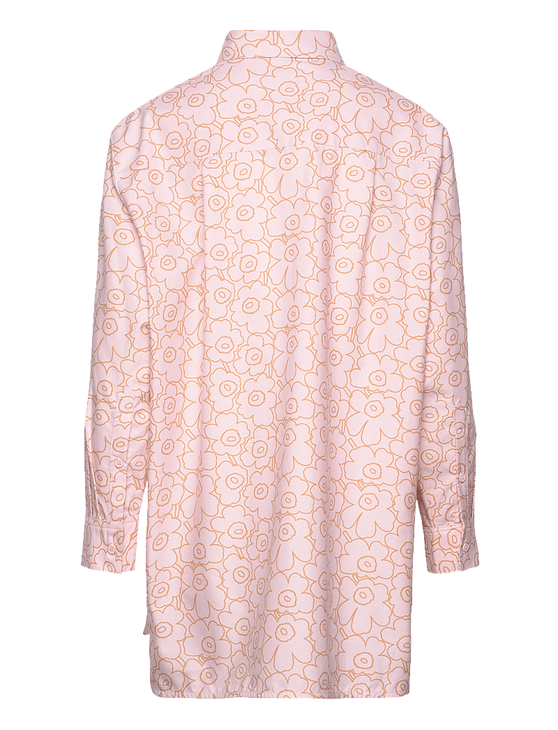 Marimekko - PROFIILI PIIRTO UNIKKO - pikkade varrukatega särgid - rose, light brown - 2
