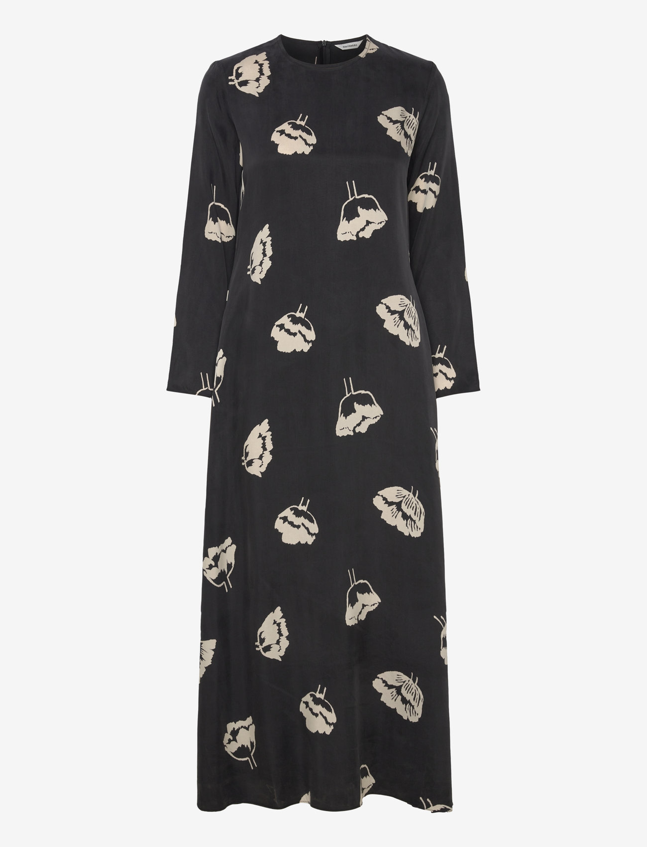 Marimekko - KAVERUS MYSKI - midiklänningar - black, off white - 3