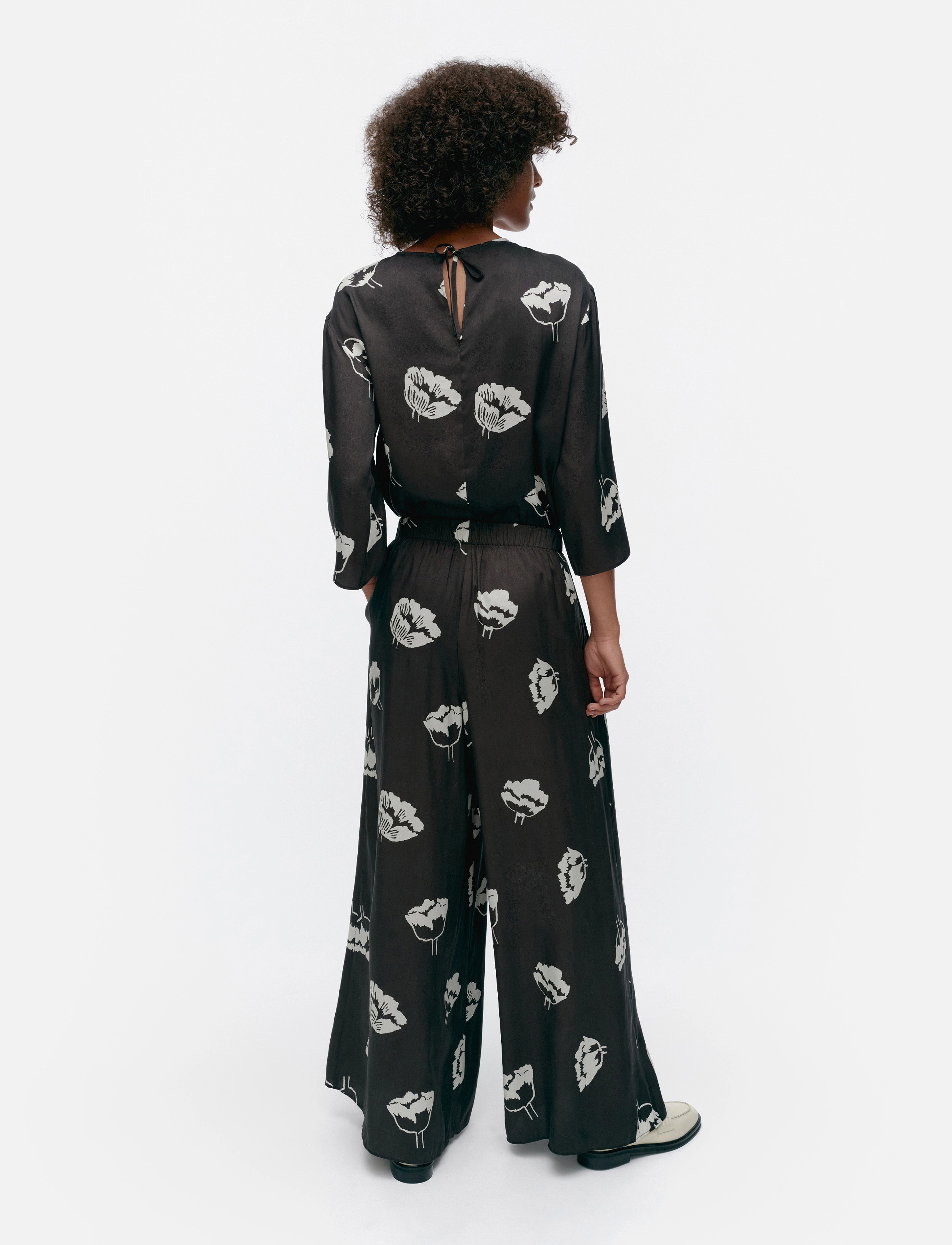 Marimekko - ERANTO MYSKI - black, off white - 3