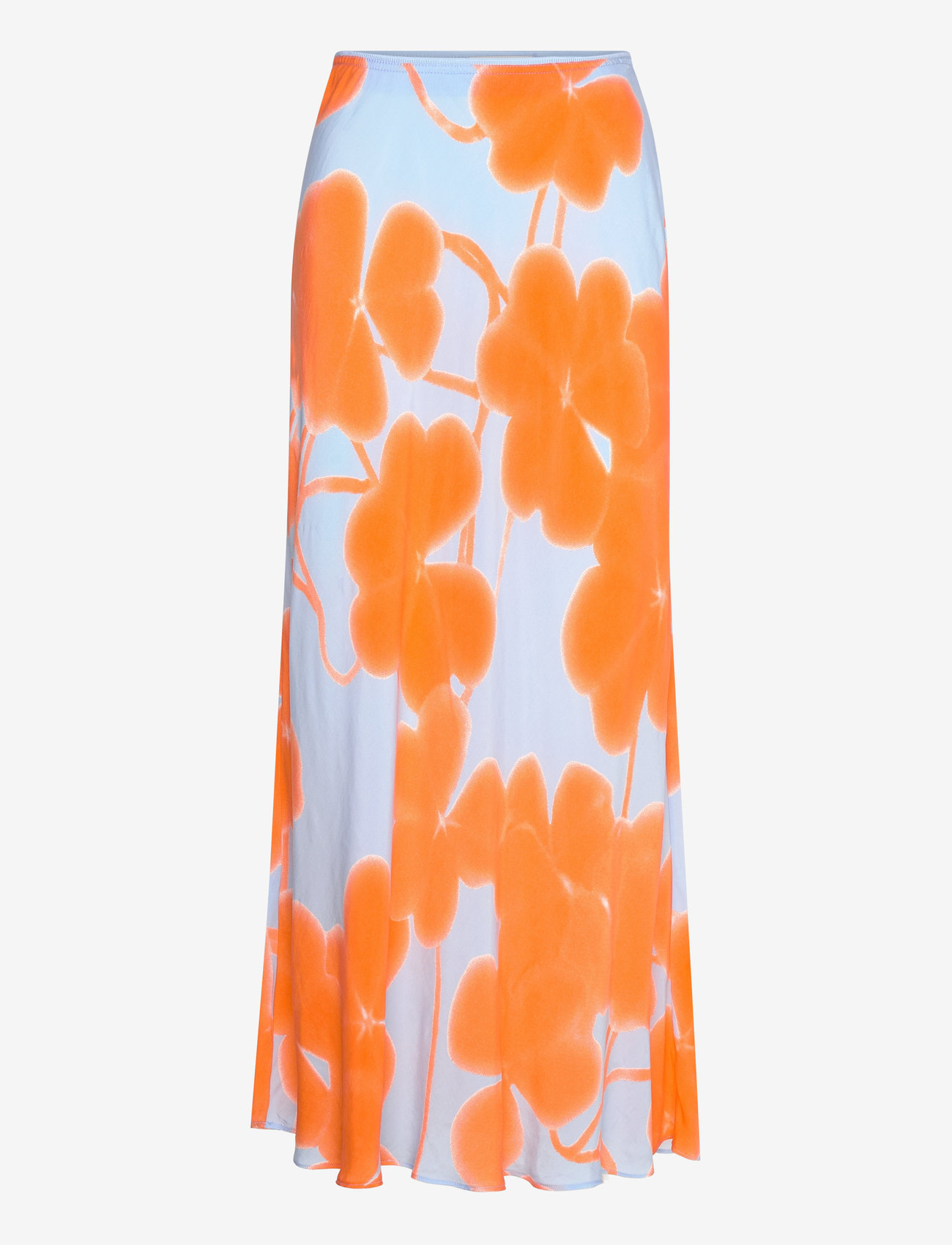 Marimekko - EKSPRESSIO KETUNLEIPÄ - midiseelikud - light blue, orange, light pink - 0