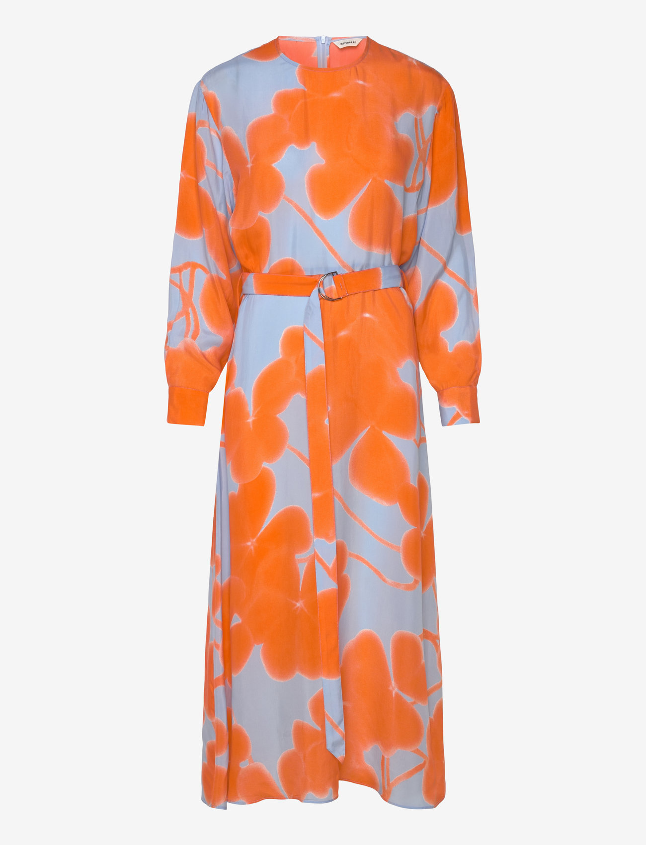 Marimekko - COMBU KETUNLEIPÄ - midikleider - light blue, orange, light pink - 1