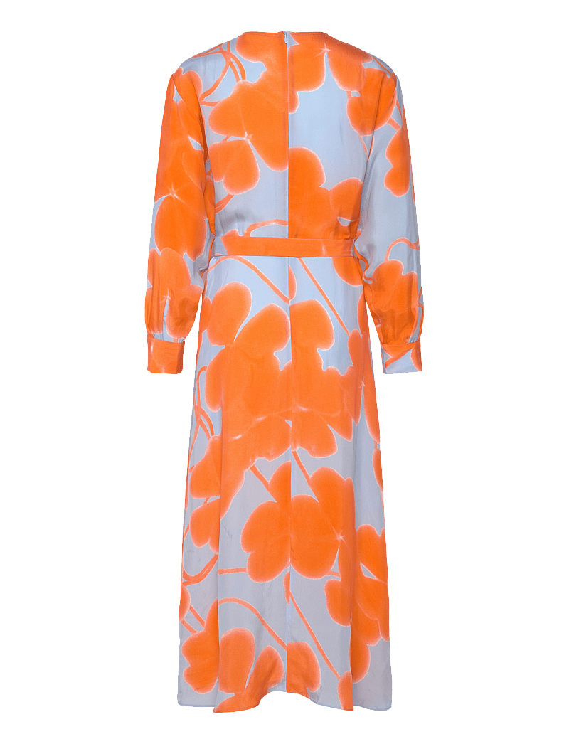 Marimekko - COMBU KETUNLEIPÄ - midikleider - light blue, orange, light pink - 2