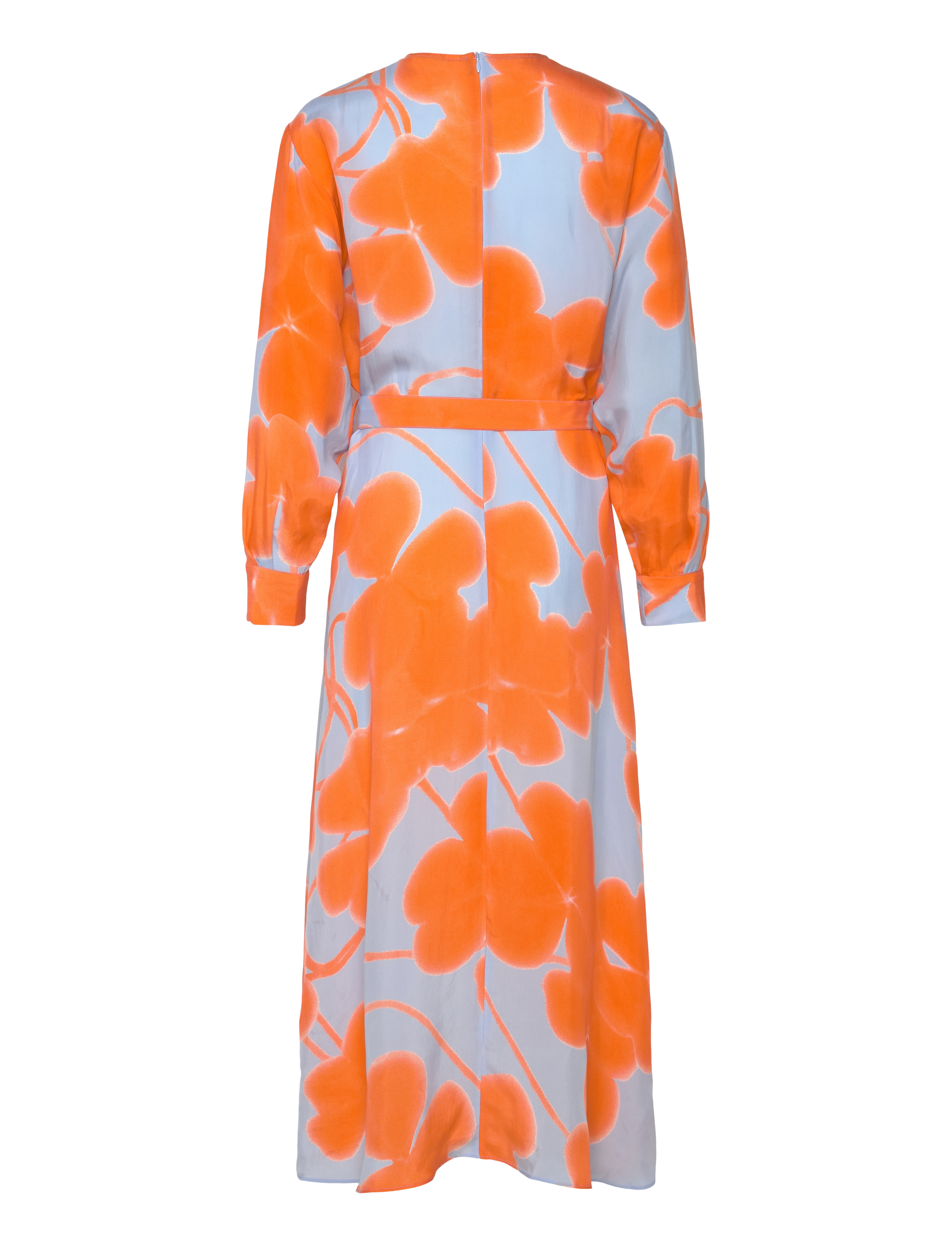 Marimekko - COMBU KETUNLEIPÄ - midi-jurken - light blue, orange, light pink - 2