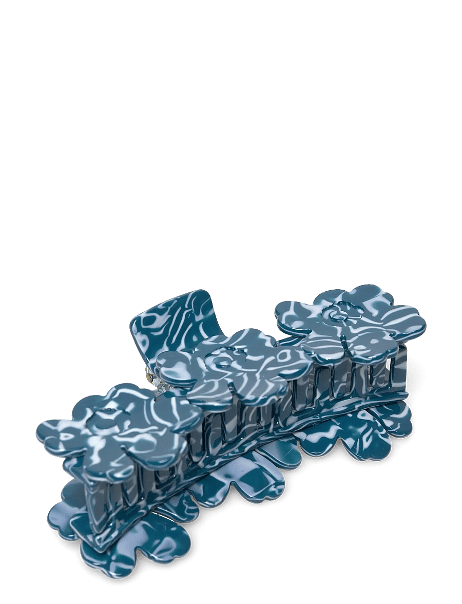 Marimekko - MINI UNIKKO HAIR CLIP - juukselõksud - blue white - 1