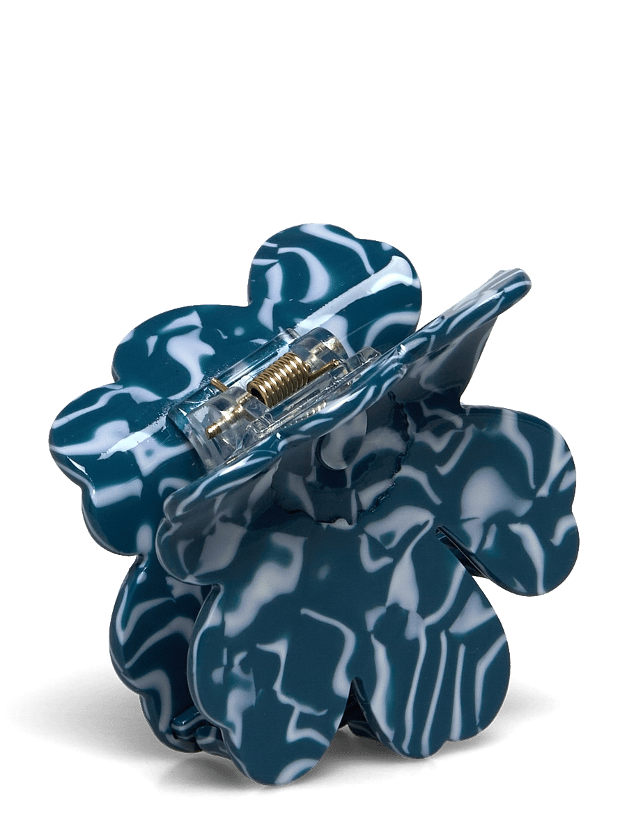 Marimekko - UNIKKO HAIR CLIP SMALL - hårklemmer - blue white - 1