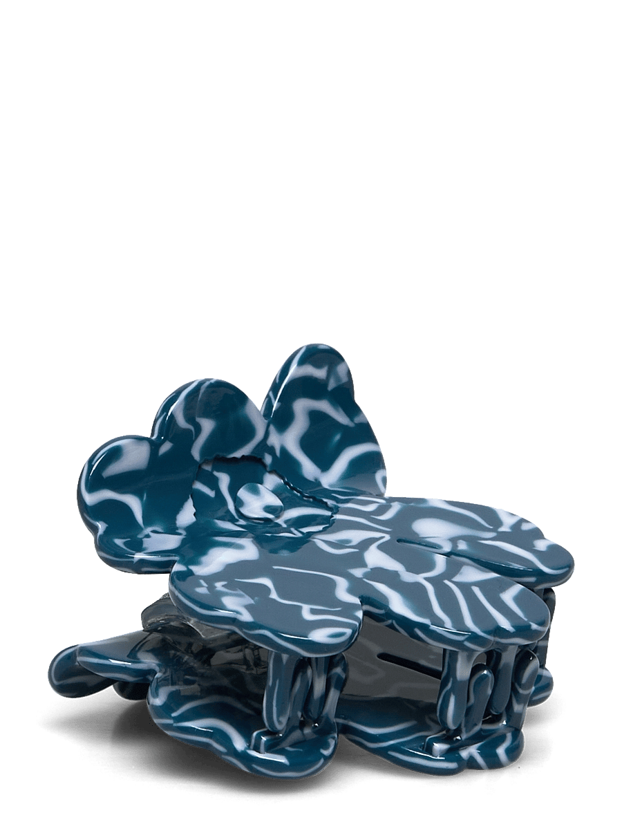 Marimekko - UNIKKO HAIR CLIP SMALL - hårklemmer - blue white - 2