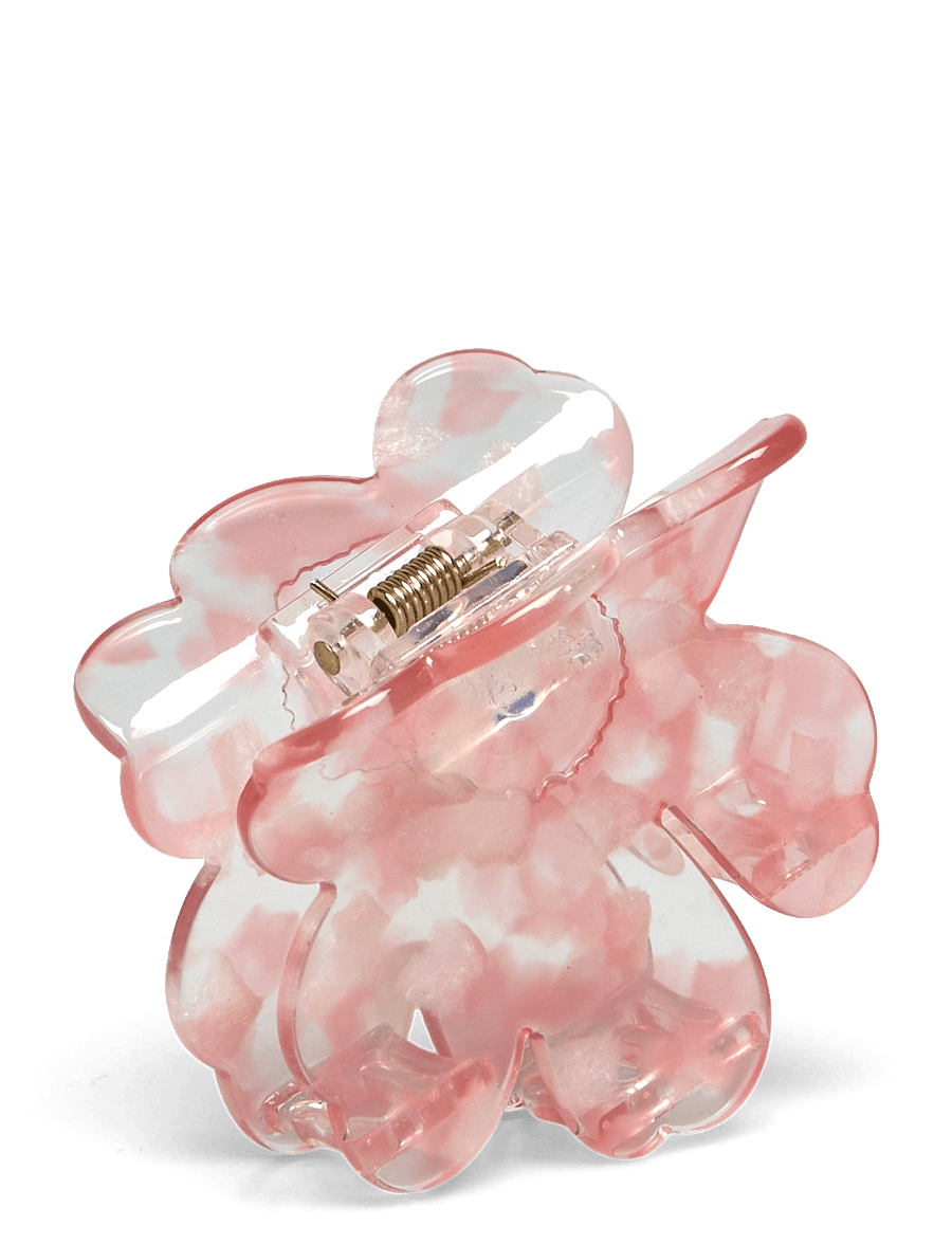 Marimekko - UNIKKO HAIR CLIP SMALL - pink white - 1