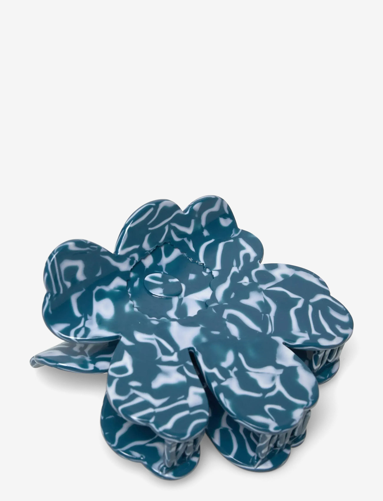 Marimekko - UNIKKO HAIR CLIP LARGE - hair claws - blue white - 0